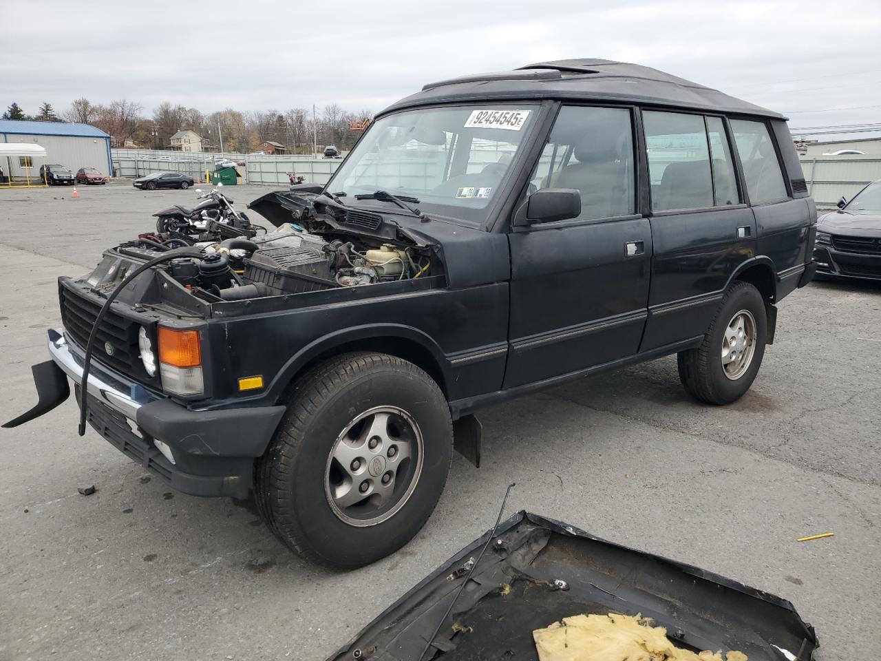 1995 Land Rover Range Rover Long Wheelbase Black vin: SALHC1344SA655511