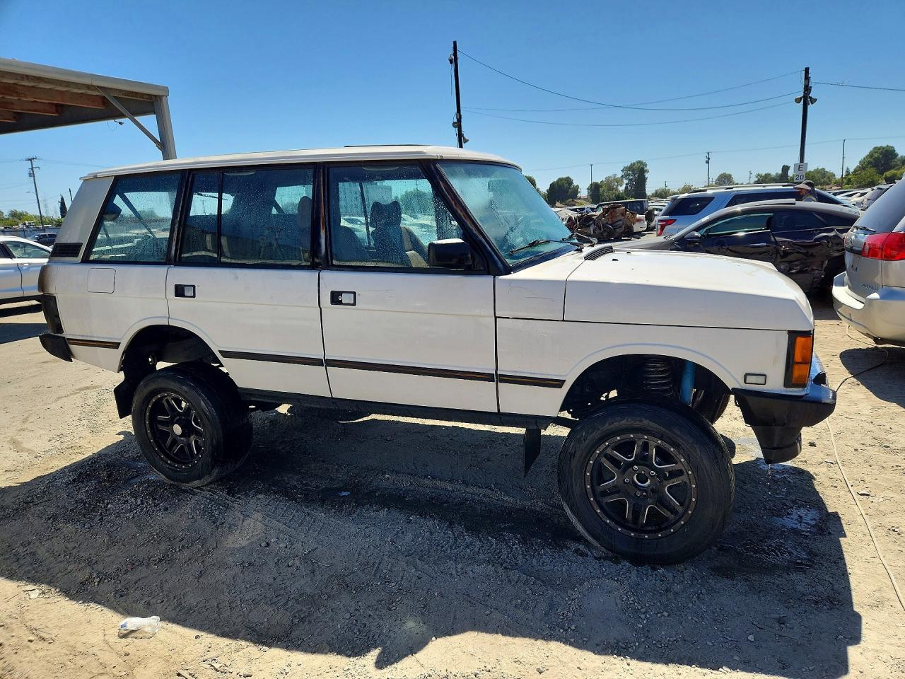 1993 Land Rover Range Rover Long Wheelbase White vin: SALHC1345PA632245