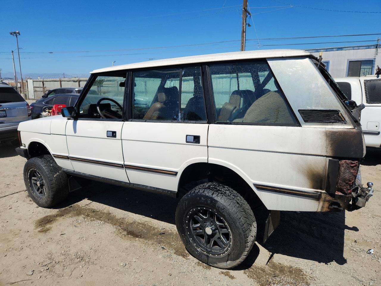 1993 Land Rover Range Rover Long Wheelbase White vin: SALHC1345PA632245