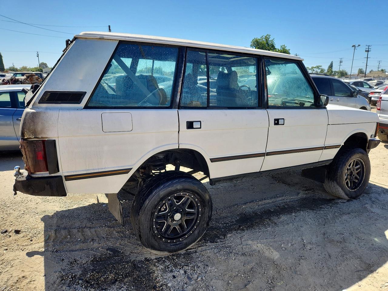 1993 Land Rover Range Rover Long Wheelbase White vin: SALHC1345PA632245
