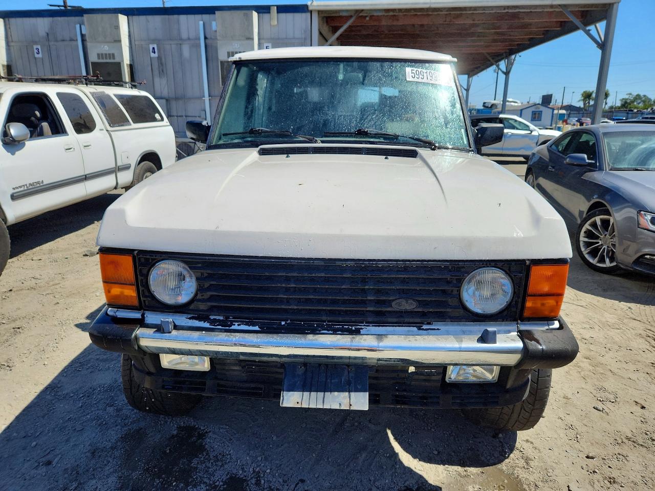 1993 Land Rover Range Rover Long Wheelbase White vin: SALHC1345PA632245