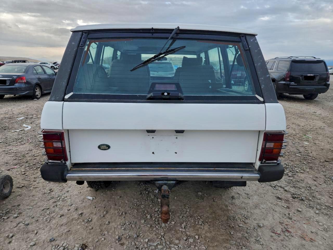 1995 Land Rover Range Rover Long Wheelbase White vin: SALHC1348SA650148