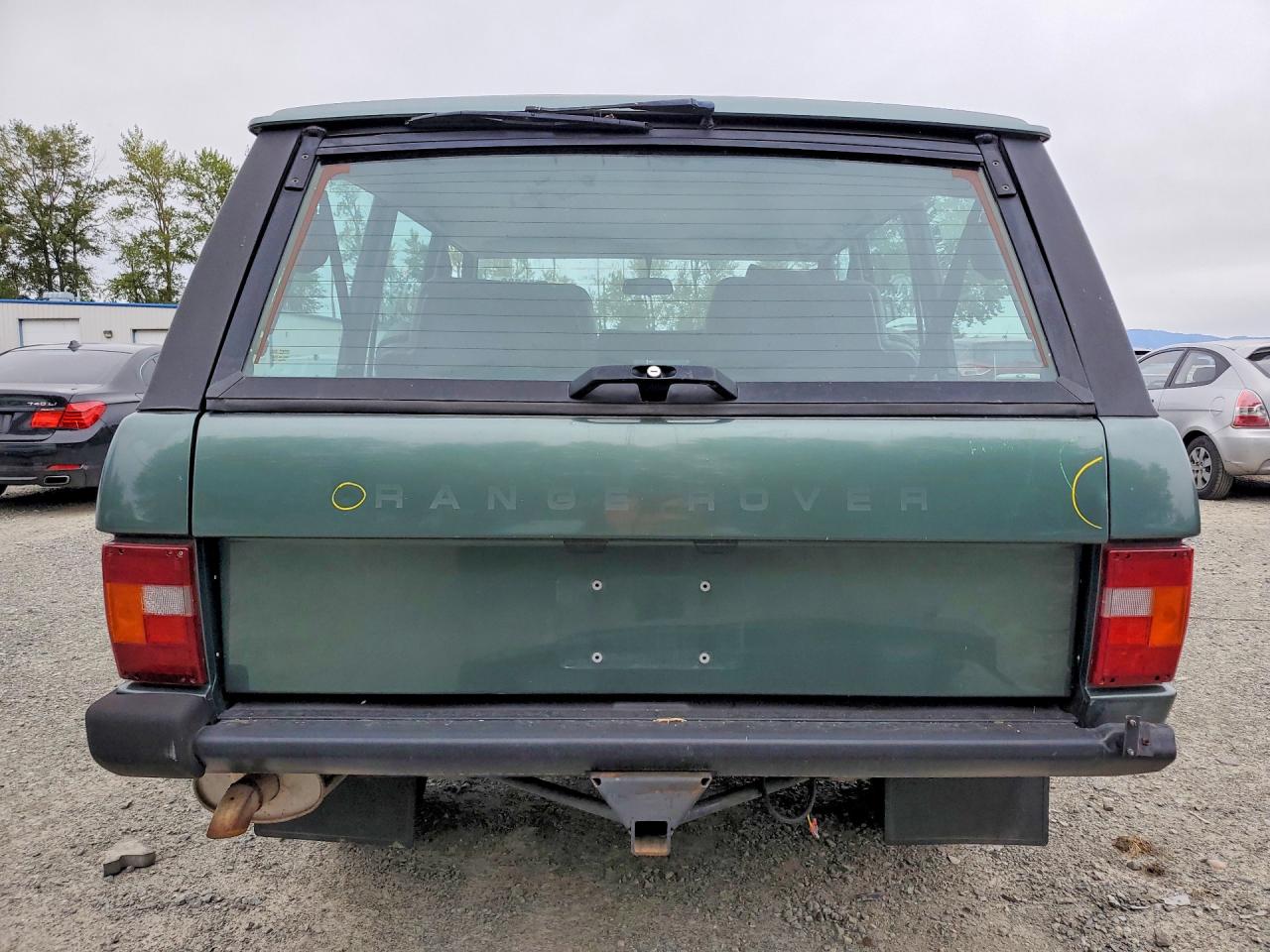 1988 Land Rover Range Rover Green vin: SALHV114XJA339333