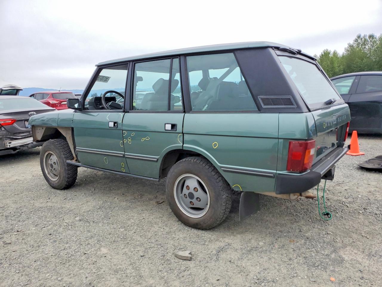1988 Land Rover Range Rover Green vin: SALHV114XJA339333