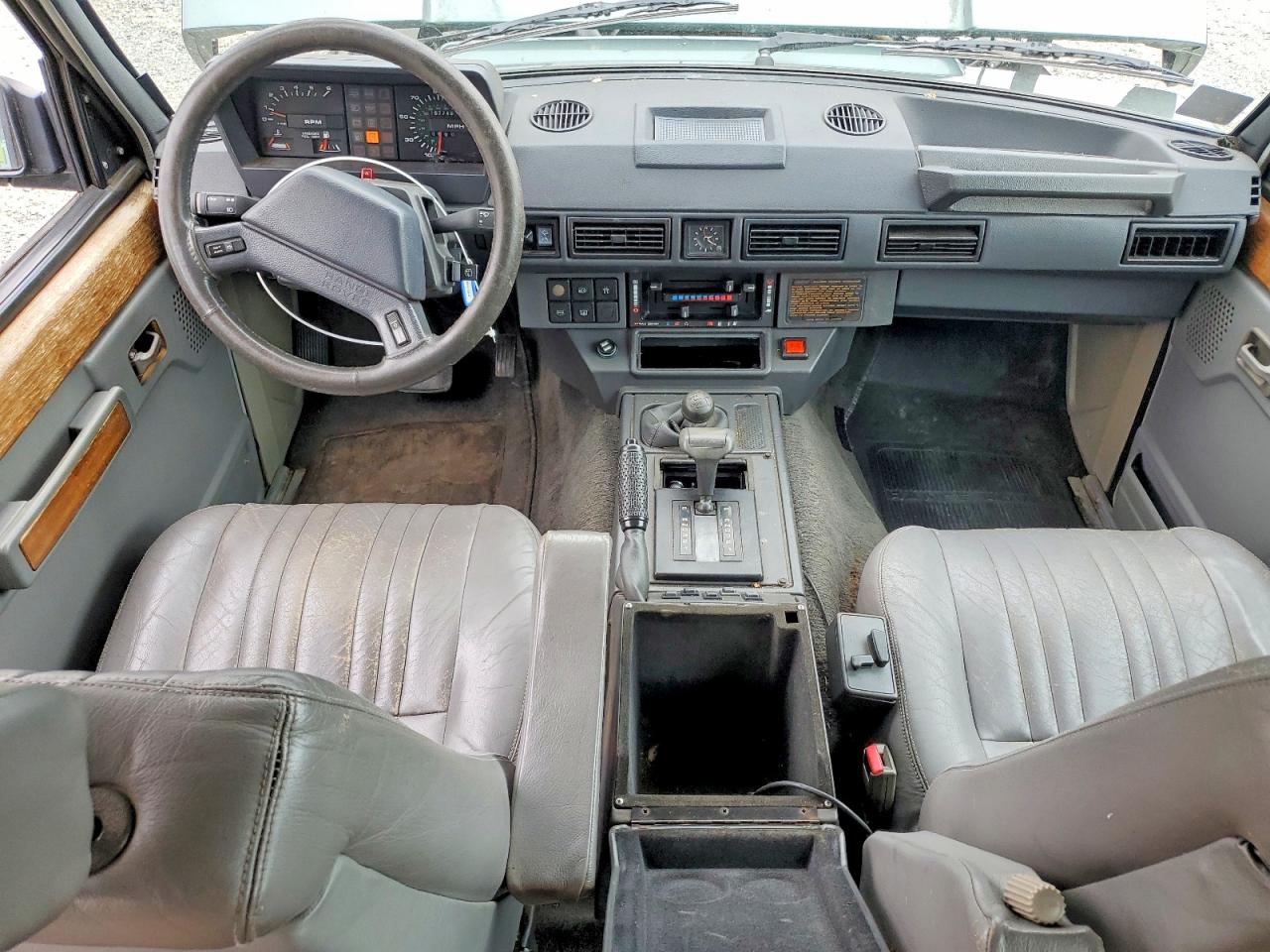 1988 Land Rover Range Rover Green vin: SALHV114XJA339333
