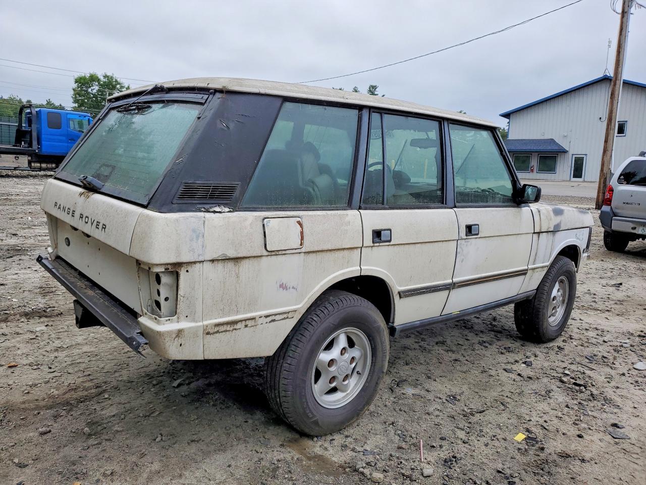 1993 Land Rover Range Rover White vin: SALHV1248PA627701