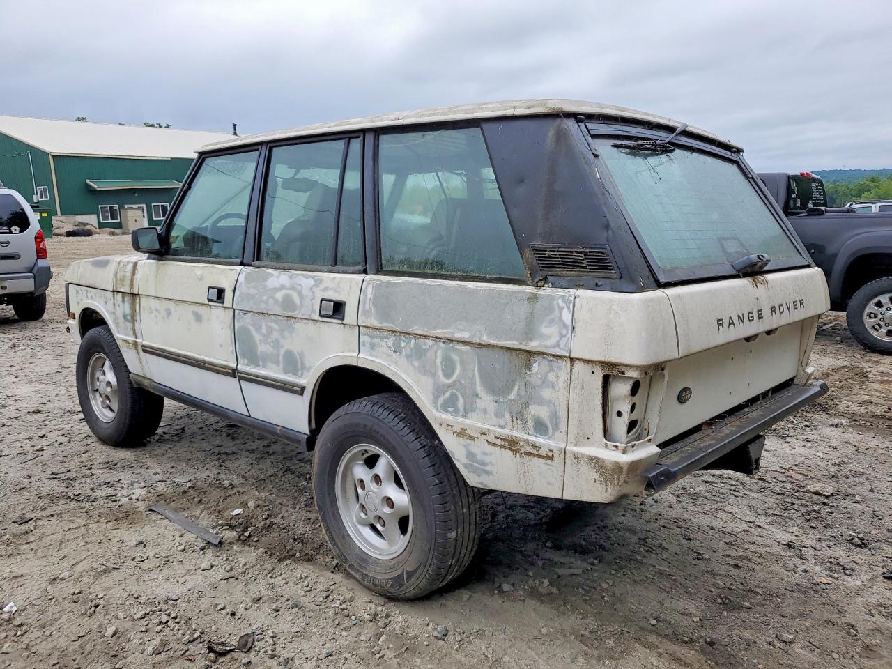 1993 Land Rover Range Rover White vin: SALHV1248PA627701