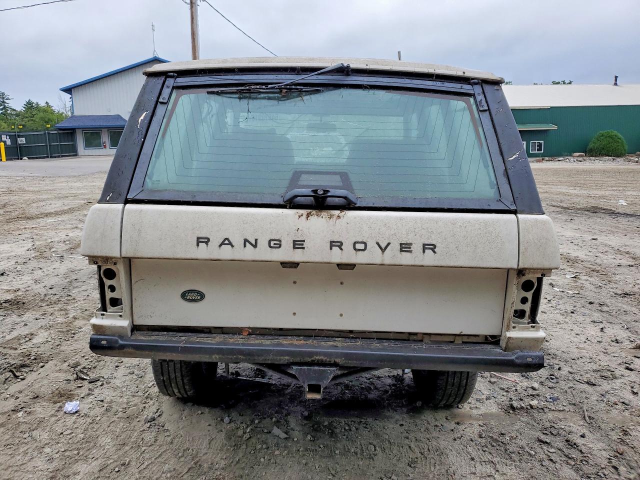 1993 Land Rover Range Rover White vin: SALHV1248PA627701