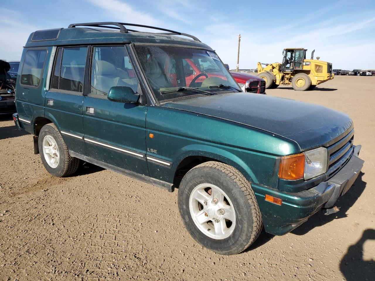 1998 Land Rover Discovery Green vin: SALJY1240WA777955