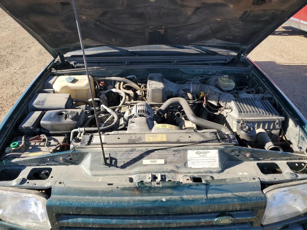 1998 Land Rover Discovery Green vin: SALJY1240WA777955