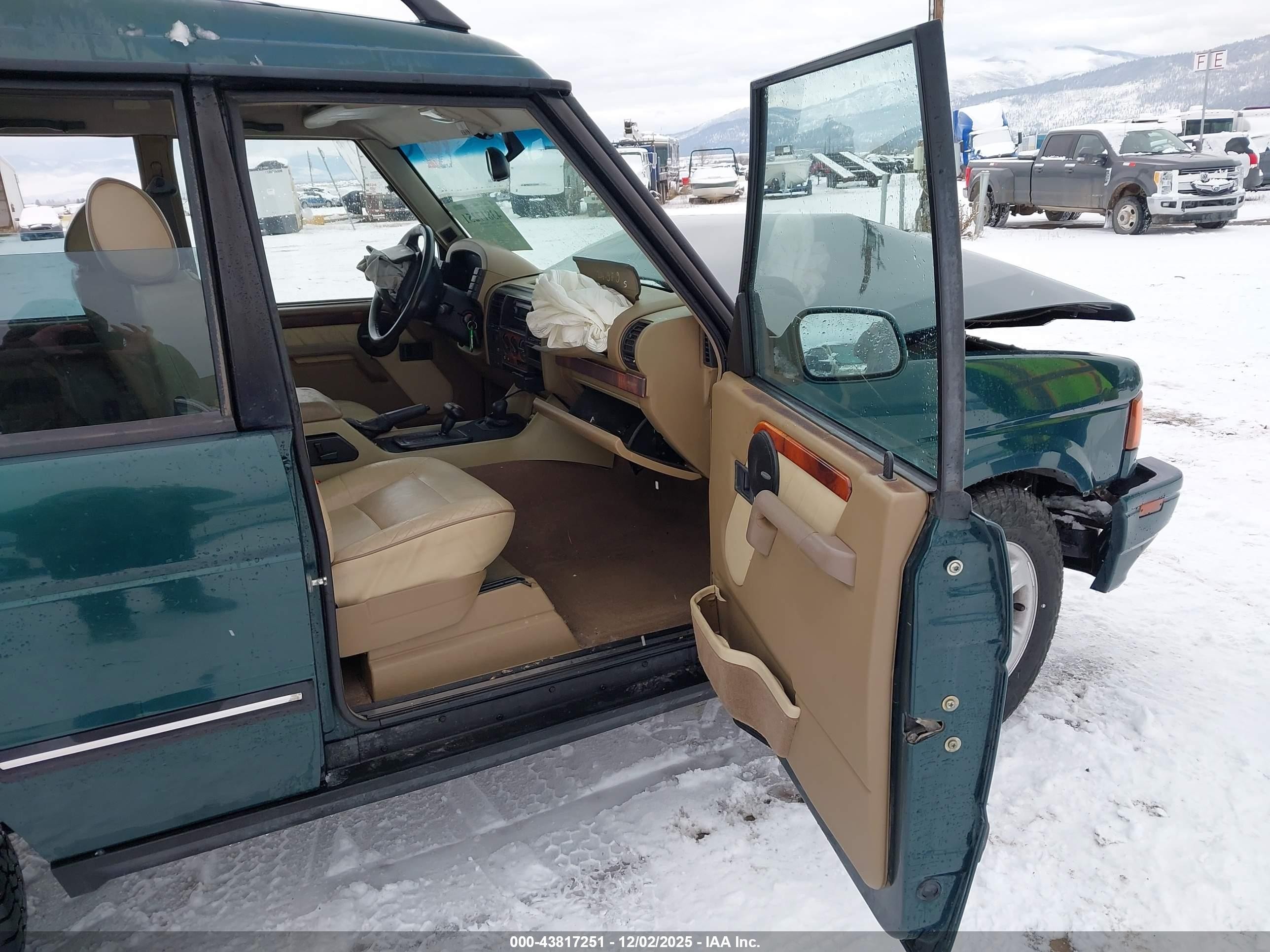 1998 Land Rover Discovery Le/ls Green vin: SALJY1241WA756483