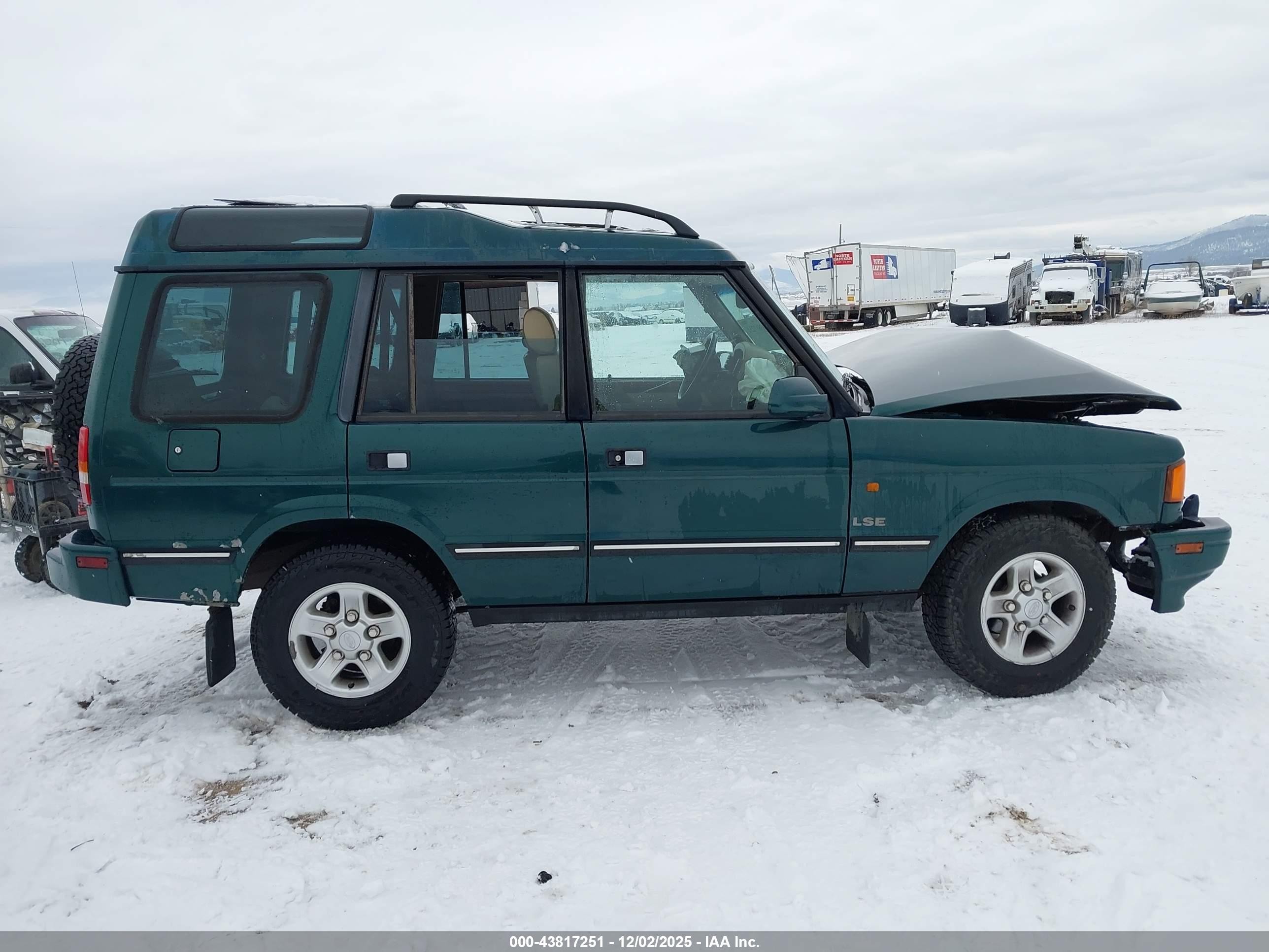 1998 Land Rover Discovery Le/ls Green vin: SALJY1241WA756483