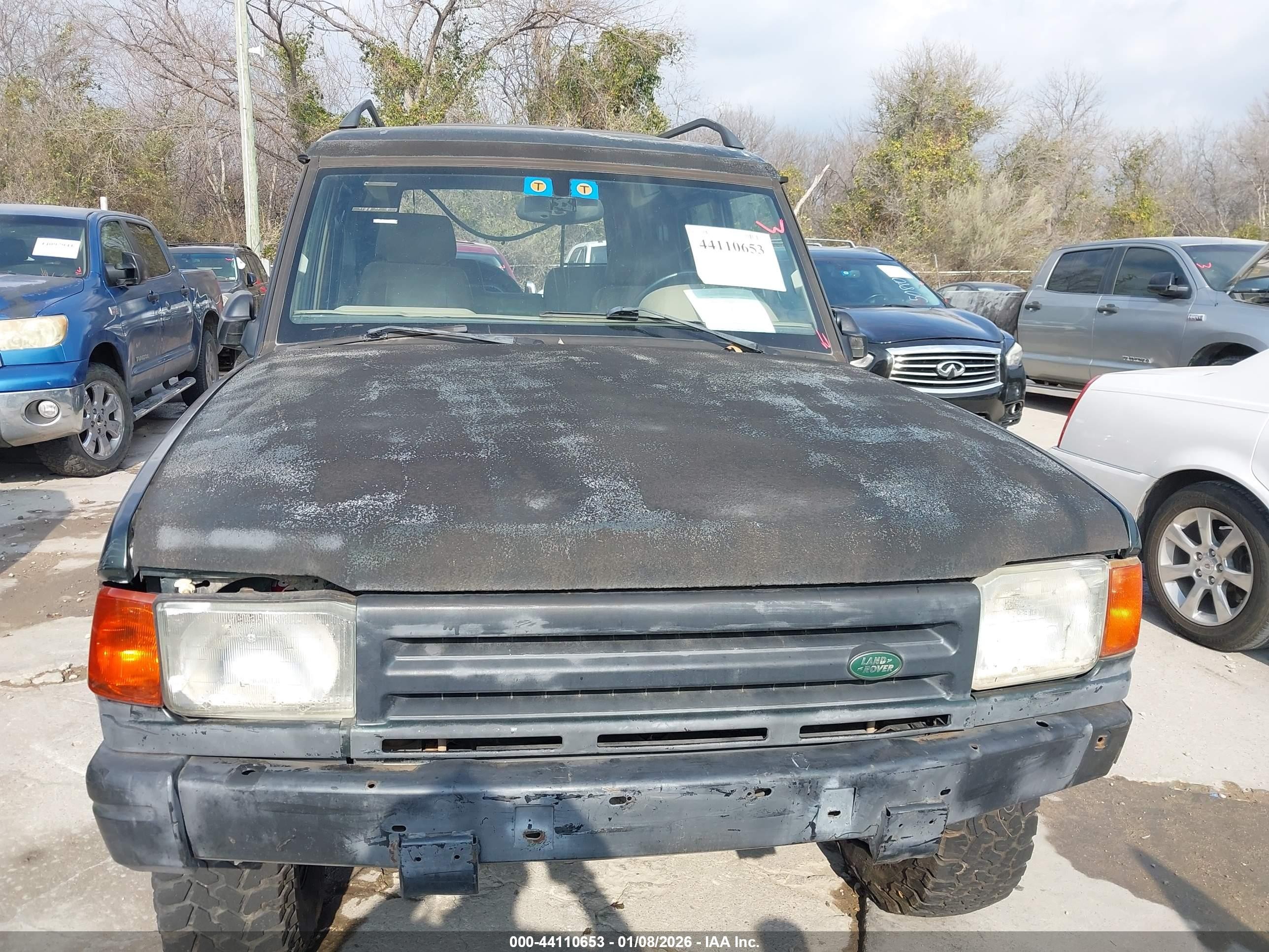 1998 Land Rover Discovery Le/ls Green vin: SALJY1245WA750024