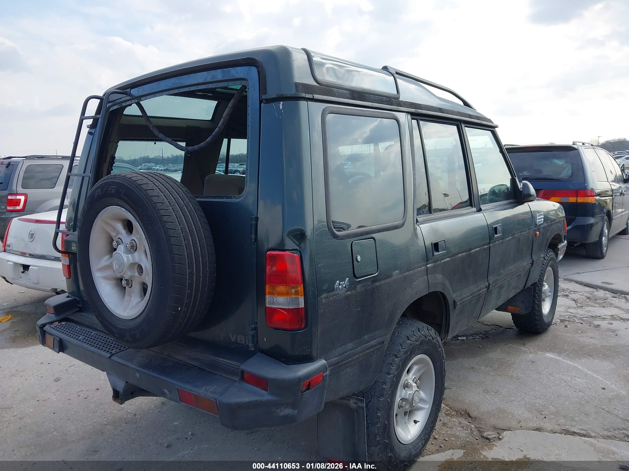 1998 Land Rover Discovery Le/ls Green vin: SALJY1245WA750024
