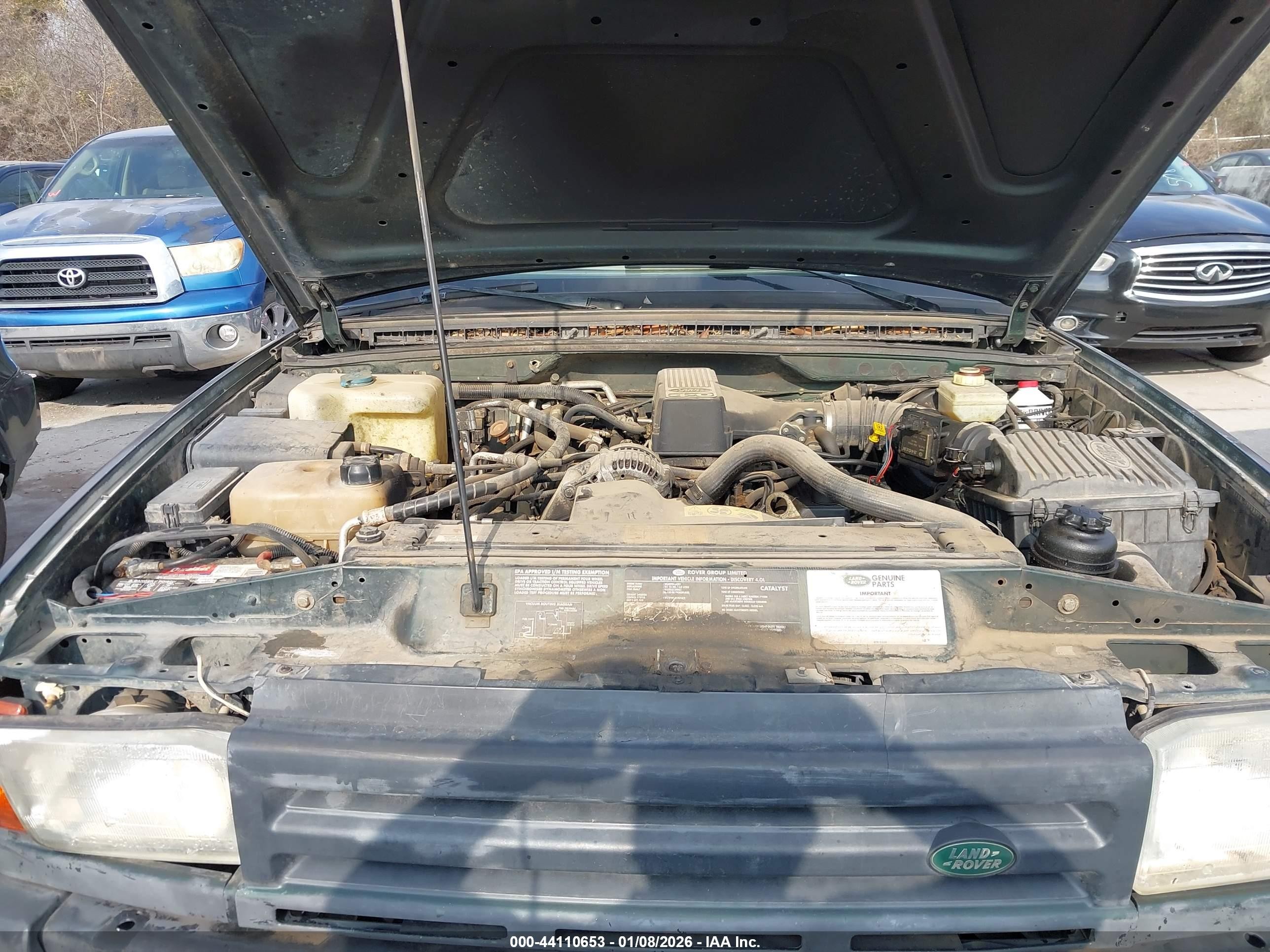 1998 Land Rover Discovery Le/ls Green vin: SALJY1245WA750024