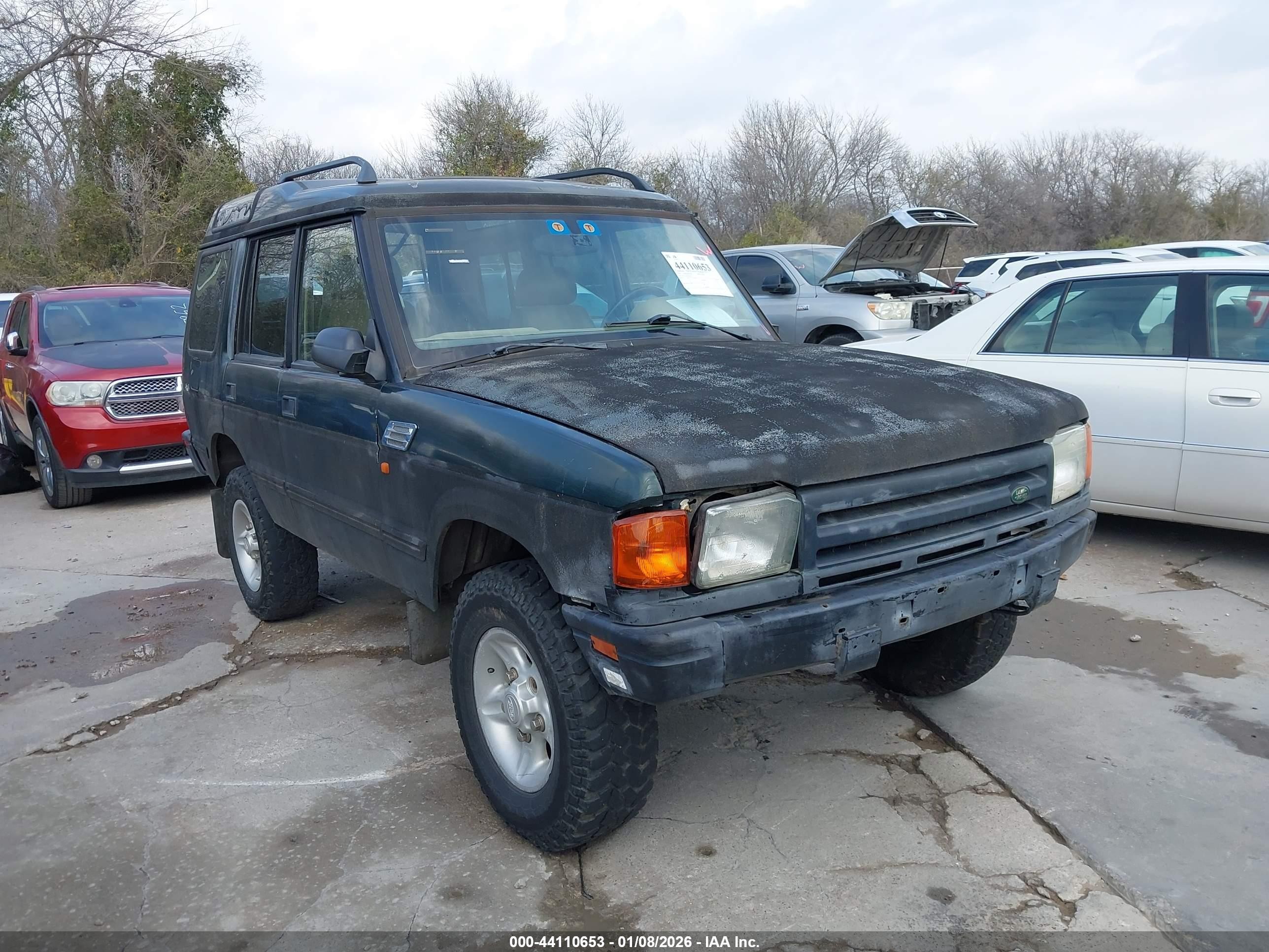 1998 Land Rover Discovery Le/ls Green vin: SALJY1245WA750024