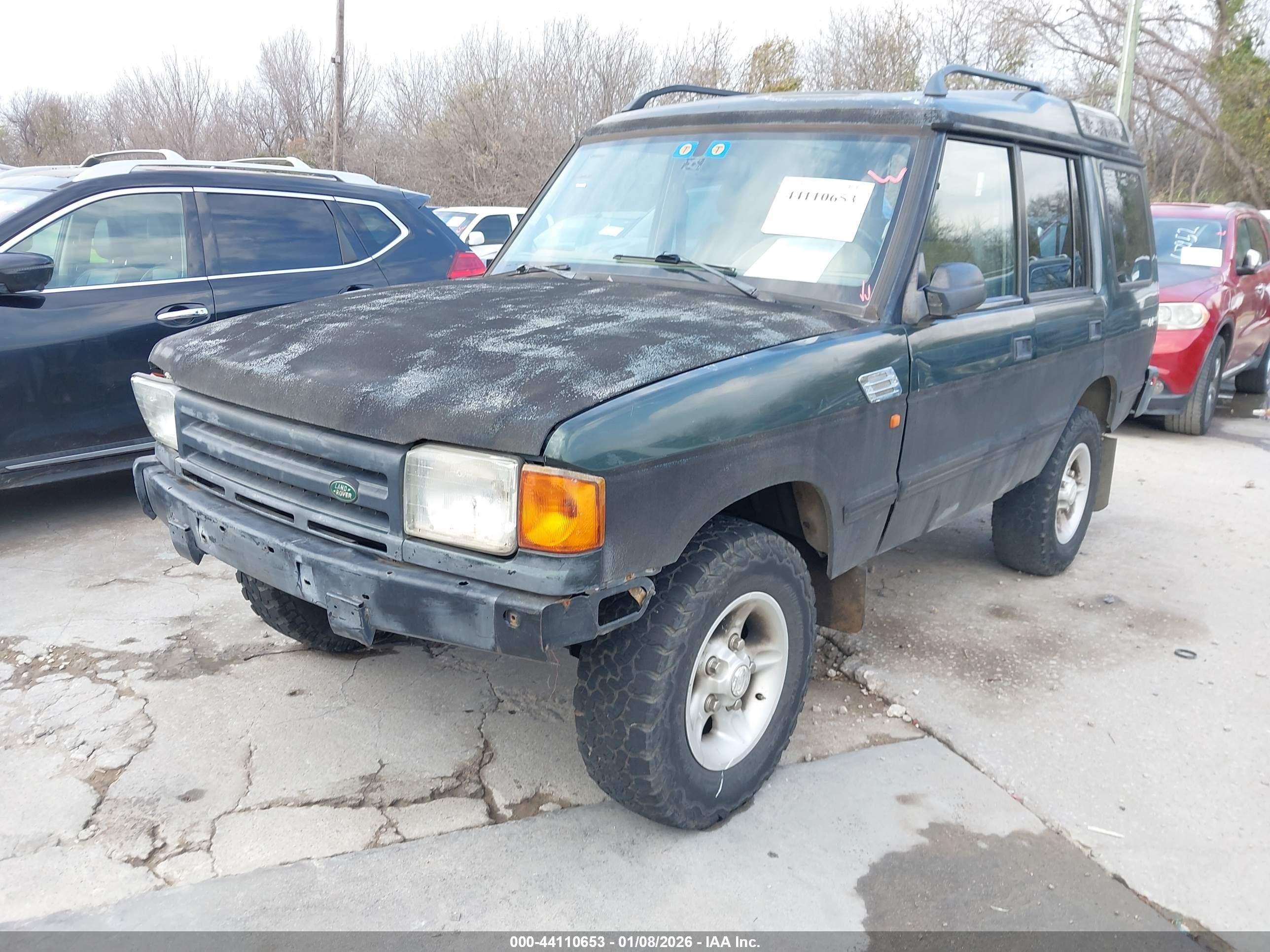 1998 Land Rover Discovery Le/ls Green vin: SALJY1245WA750024