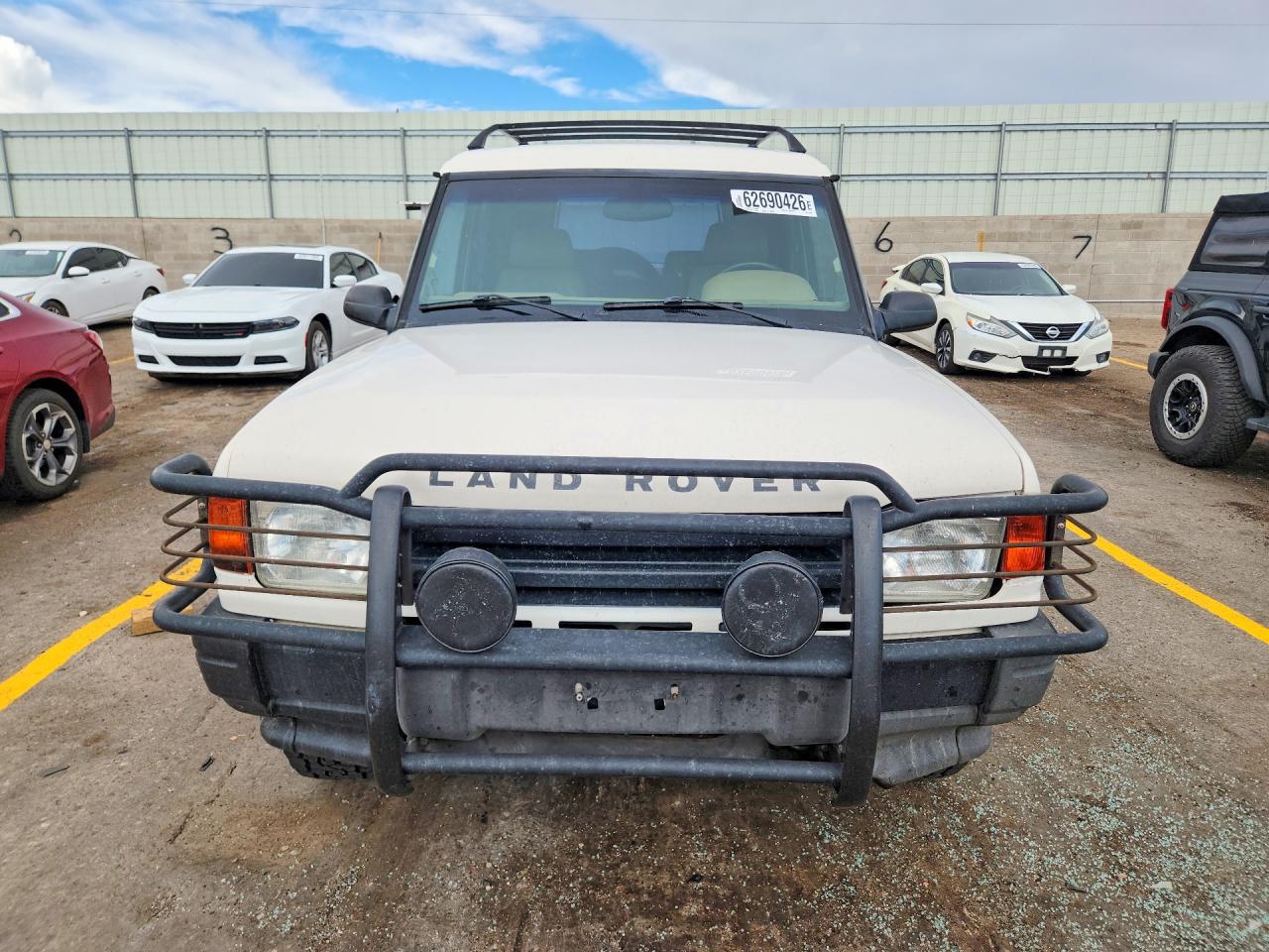 1997 Land Rover Discovery White vin: SALJY1246VA719704