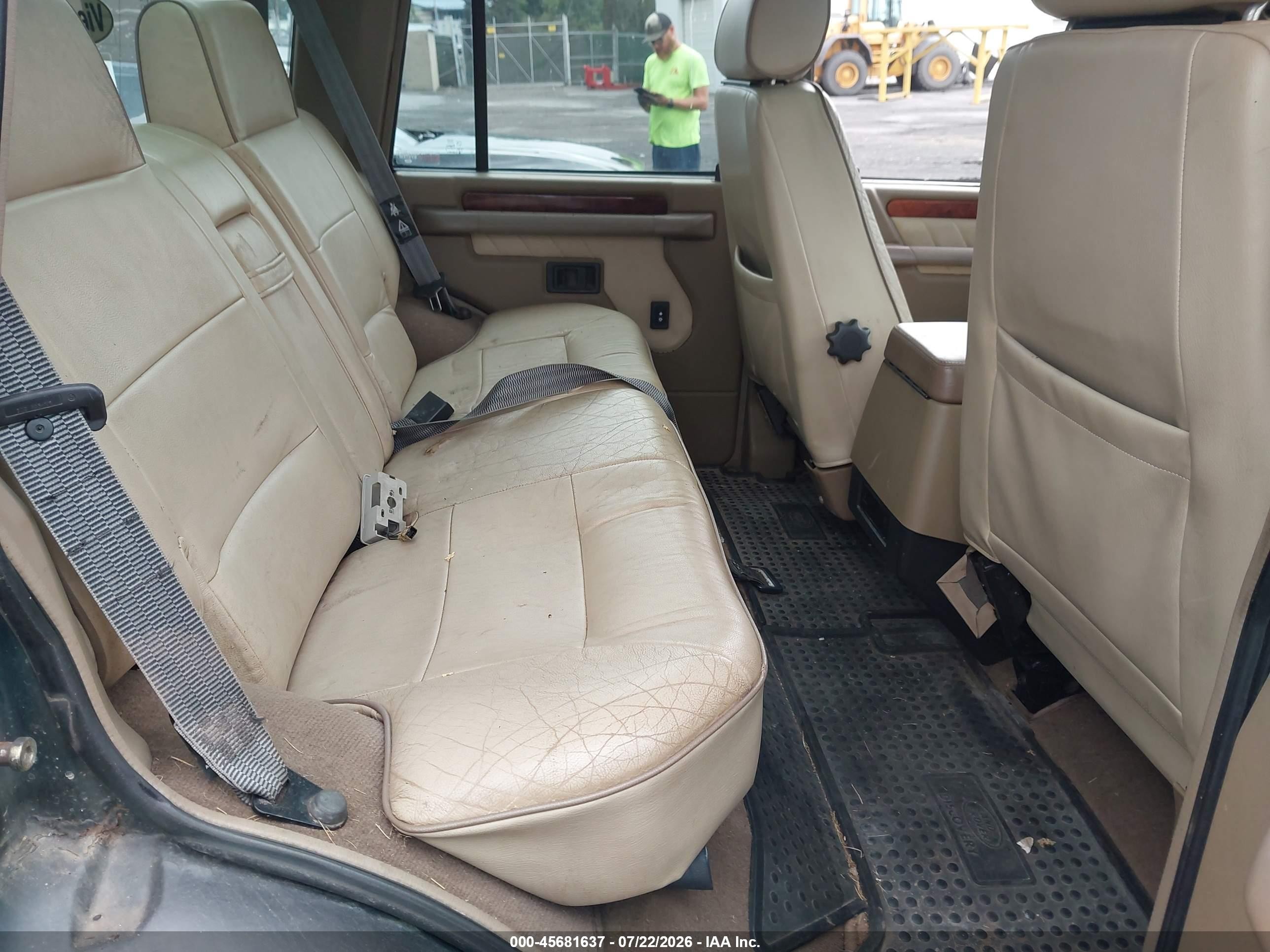 1998 Land Rover Discovery Le/ls Green vin: SALJY1249WA752066
