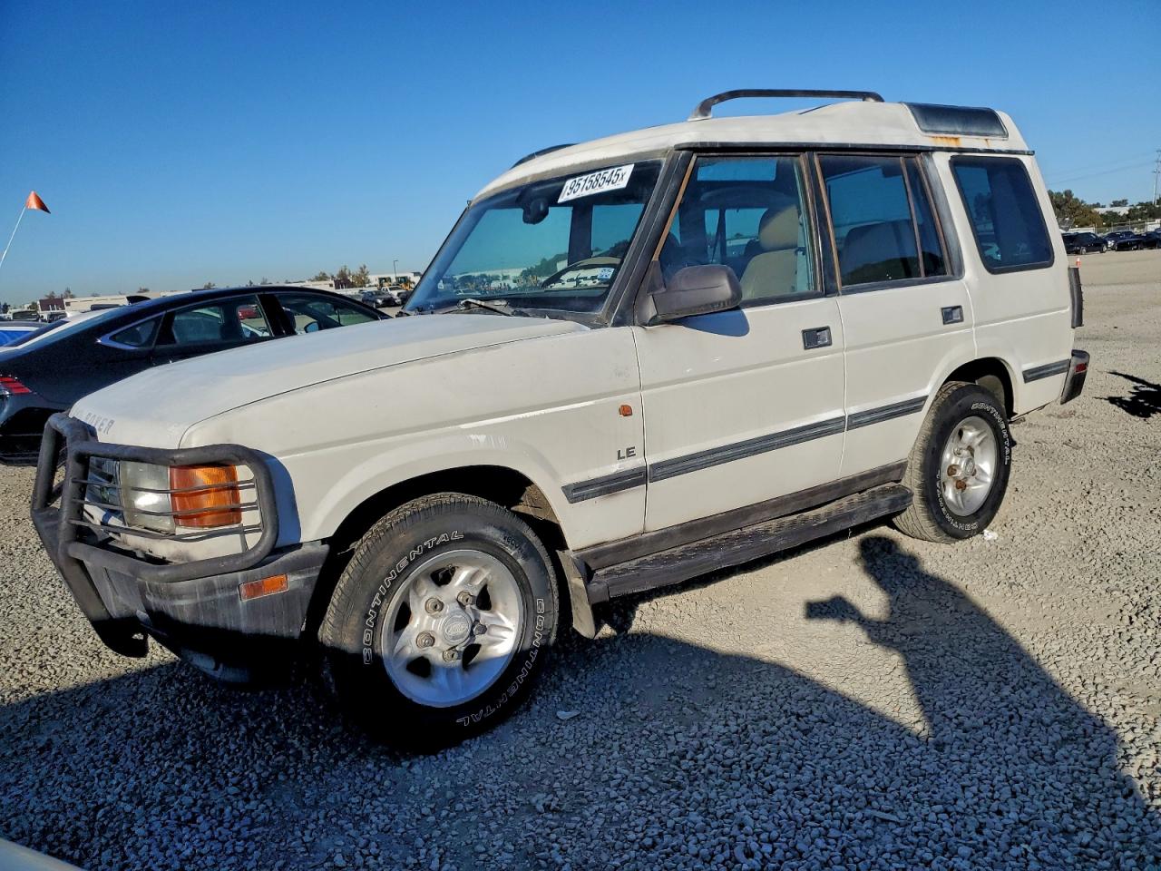 1998 Land Rover Discovery White vin: SALJY1249WA768574