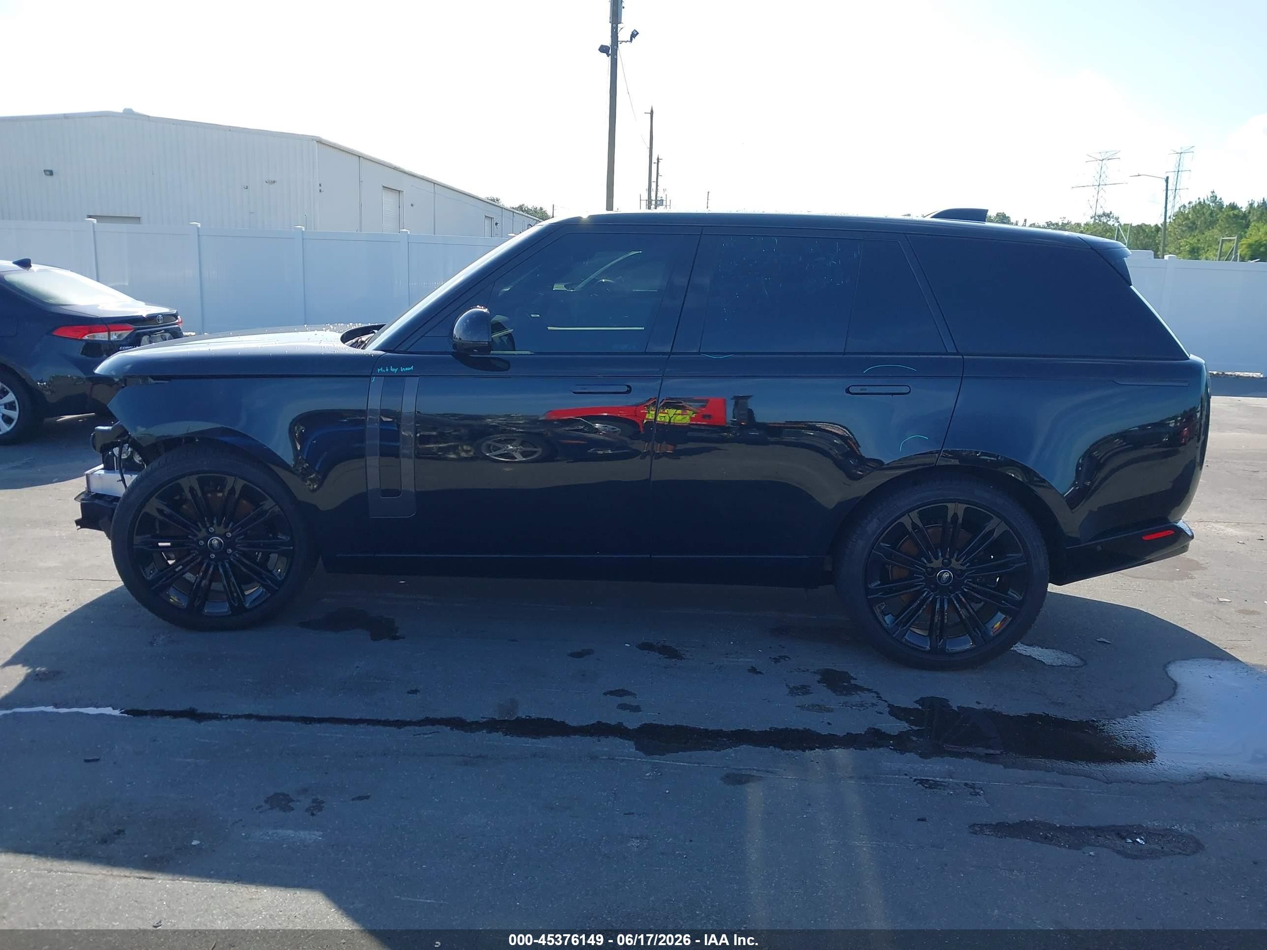 2025 Land Rover Range Rover P530 Se Black vin: SALKP9E96SA295093