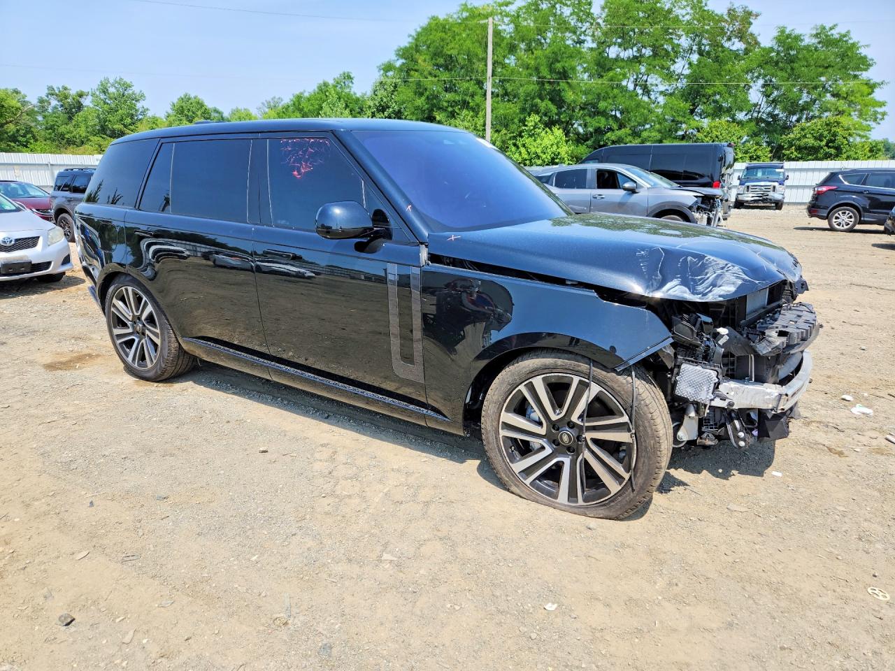 2023 Land Rover Range Rover Se Black vin: SALKPBFU3PA076707