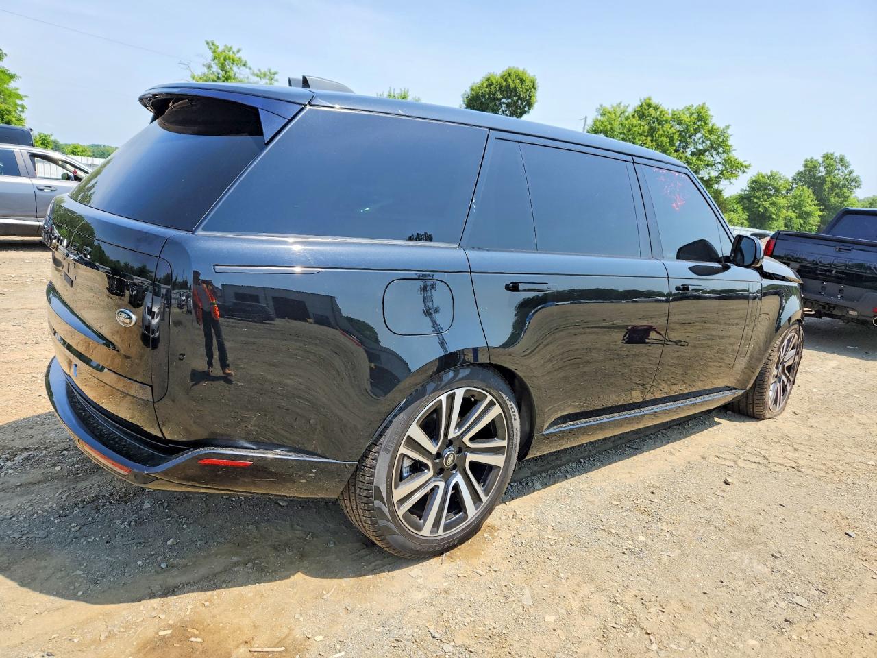 2023 Land Rover Range Rover Se Black vin: SALKPBFU3PA076707