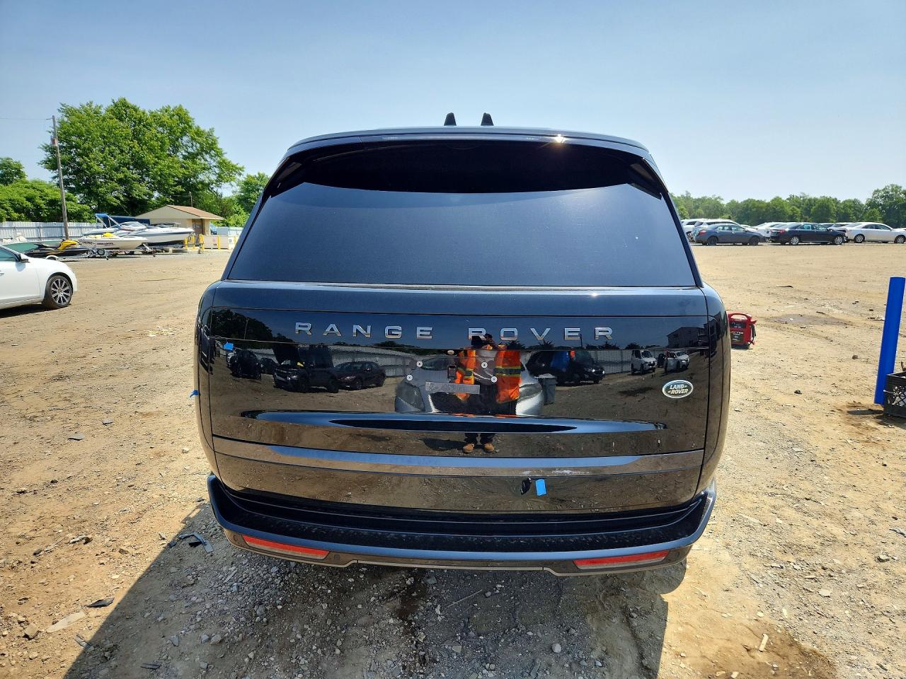 2023 Land Rover Range Rover Se Black vin: SALKPBFU3PA076707