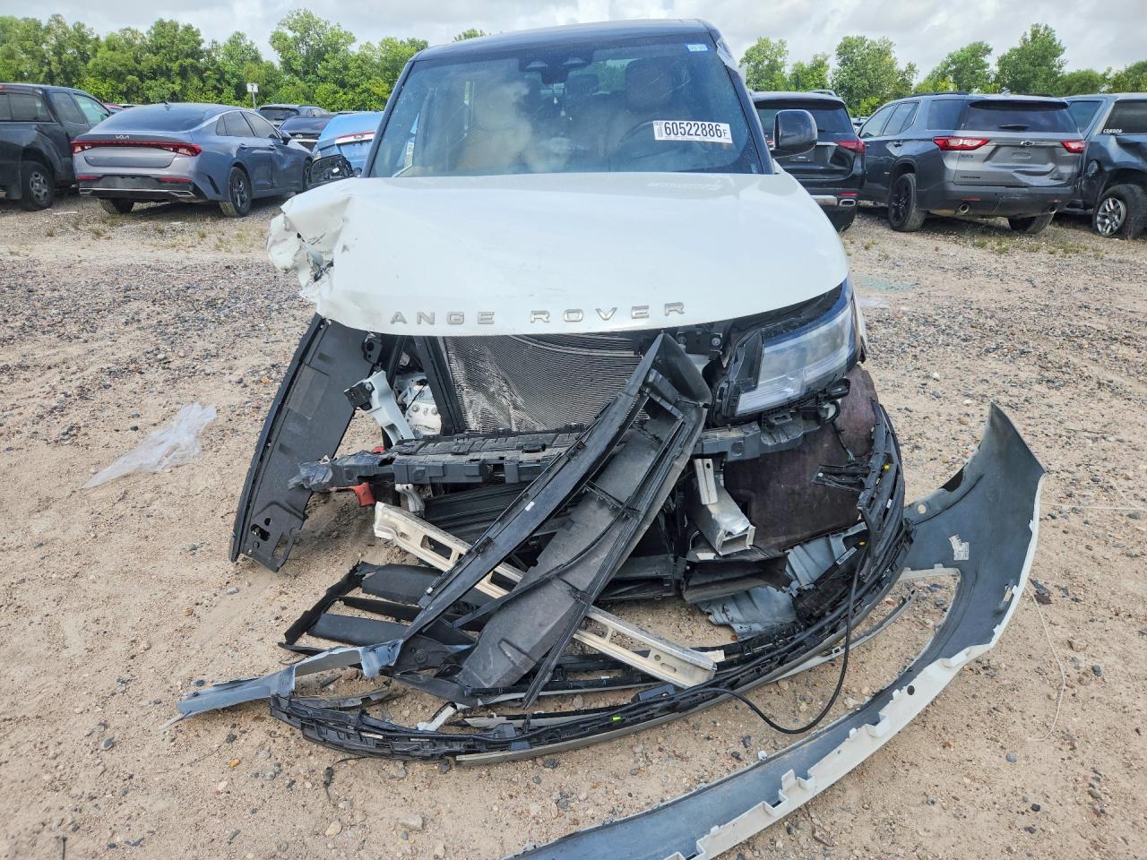 2025 Land Rover Range Rover Se White vin: SALKPBFU8SA293257