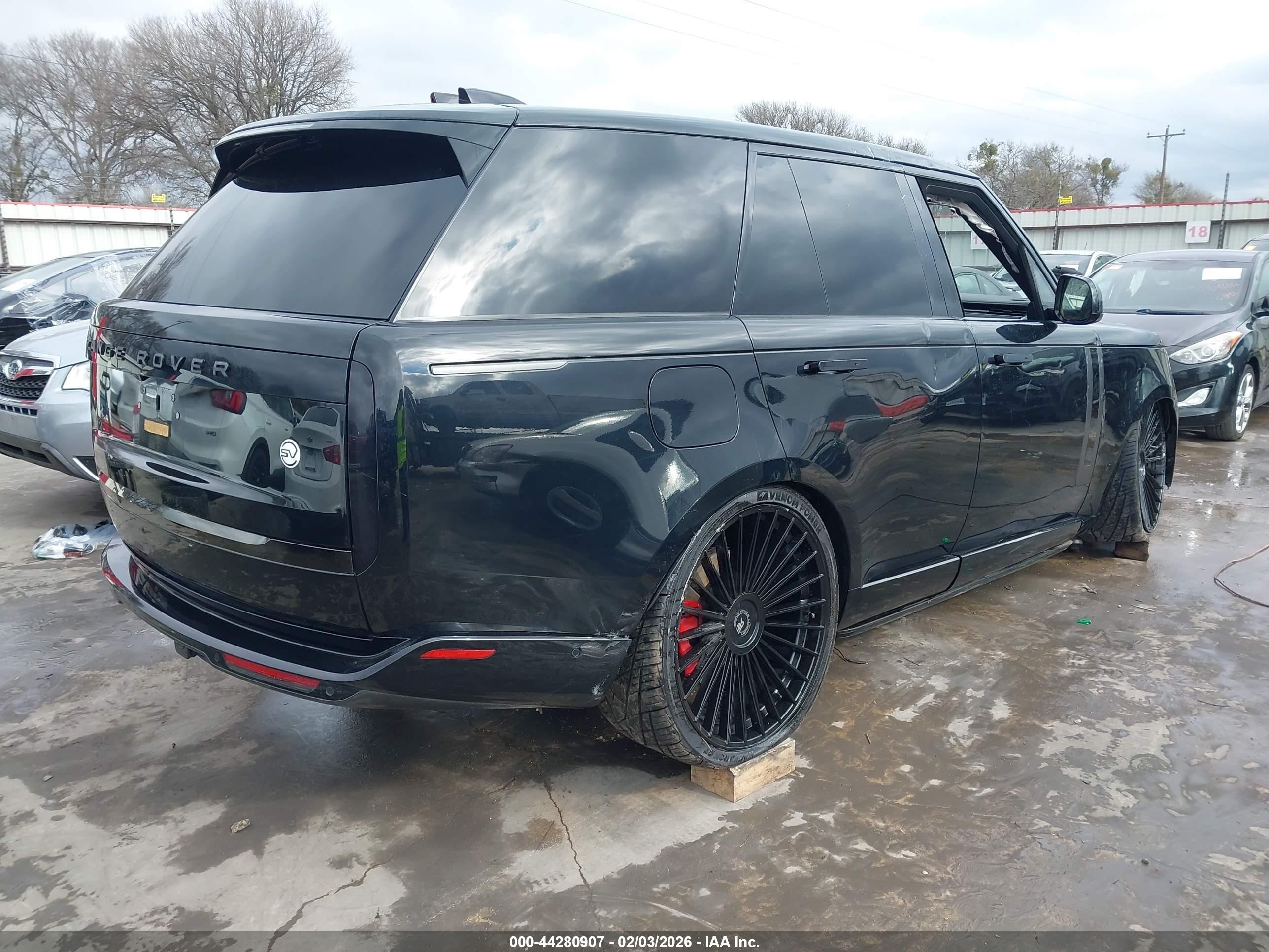 2023 Land Rover Range Rover Sv Black vin: SALKU9E70PA049896