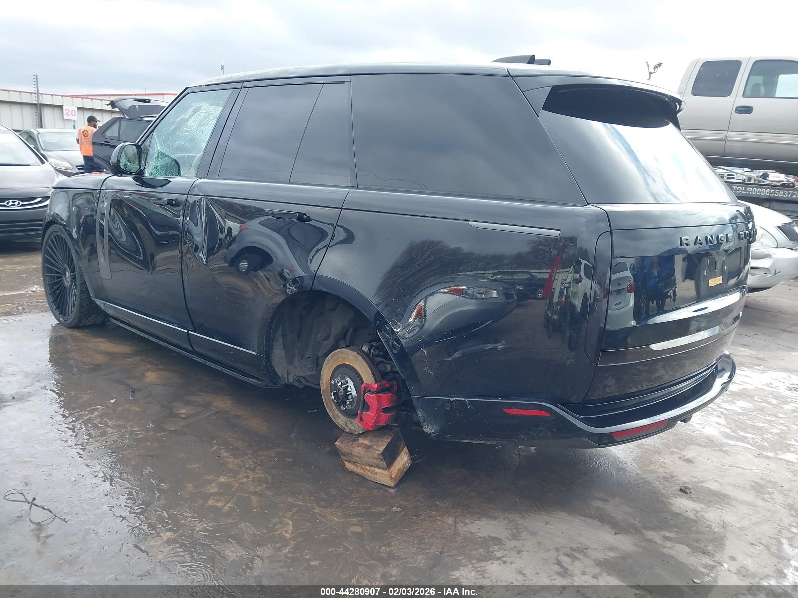 2023 Land Rover Range Rover Sv Black vin: SALKU9E70PA049896