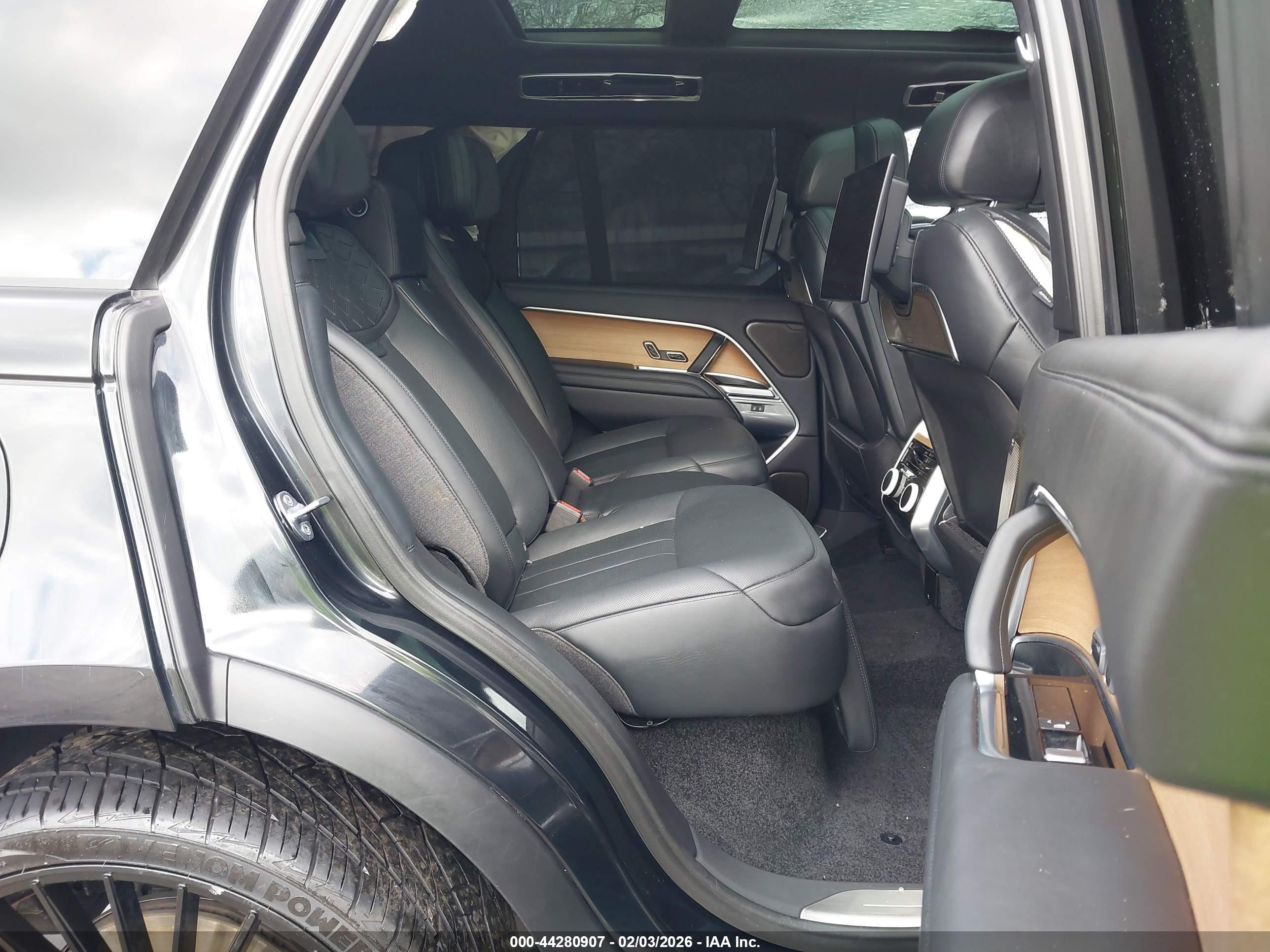 2023 Land Rover Range Rover Sv Black vin: SALKU9E70PA049896
