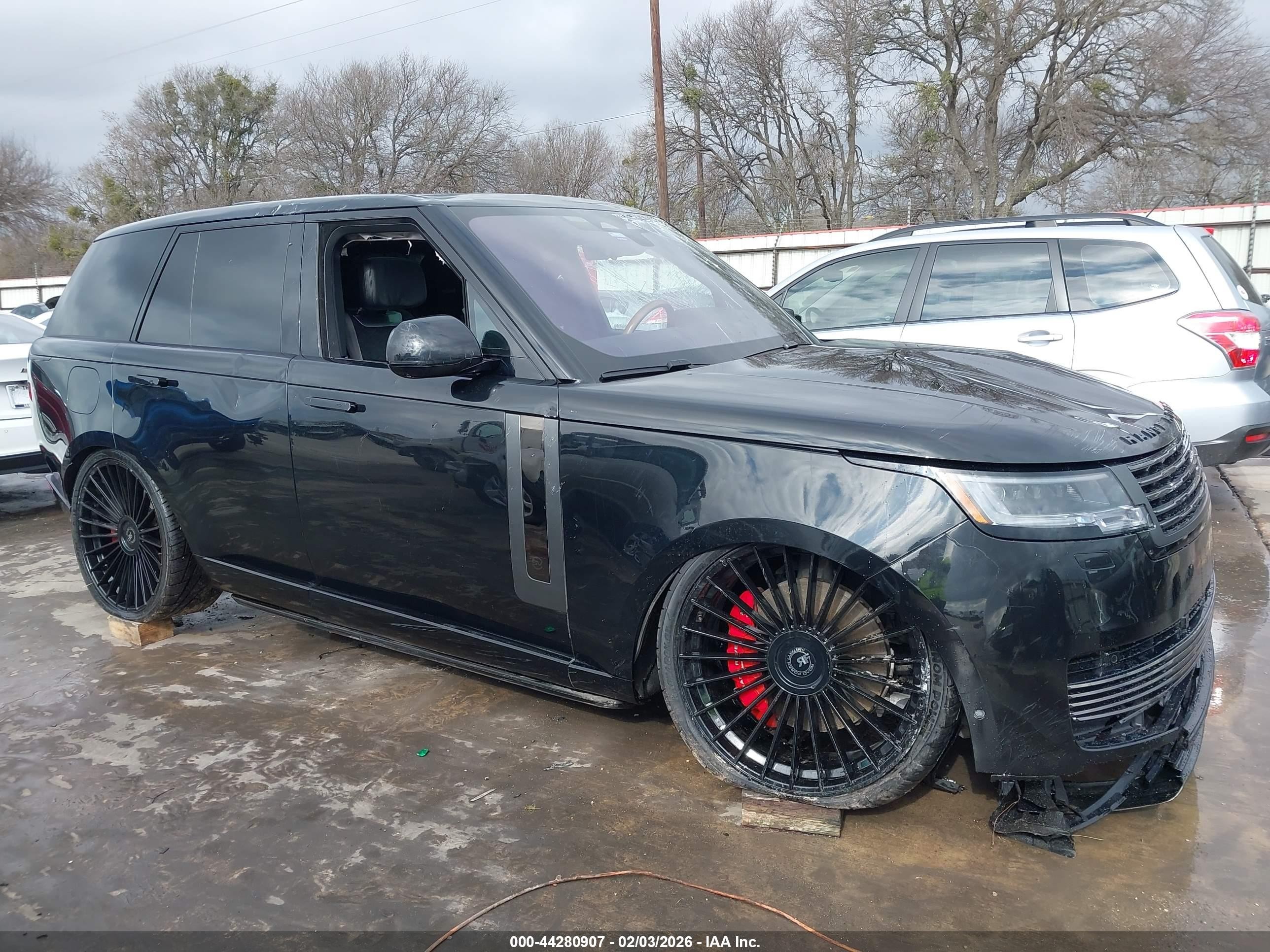 2023 Land Rover Range Rover Sv Black vin: SALKU9E70PA049896