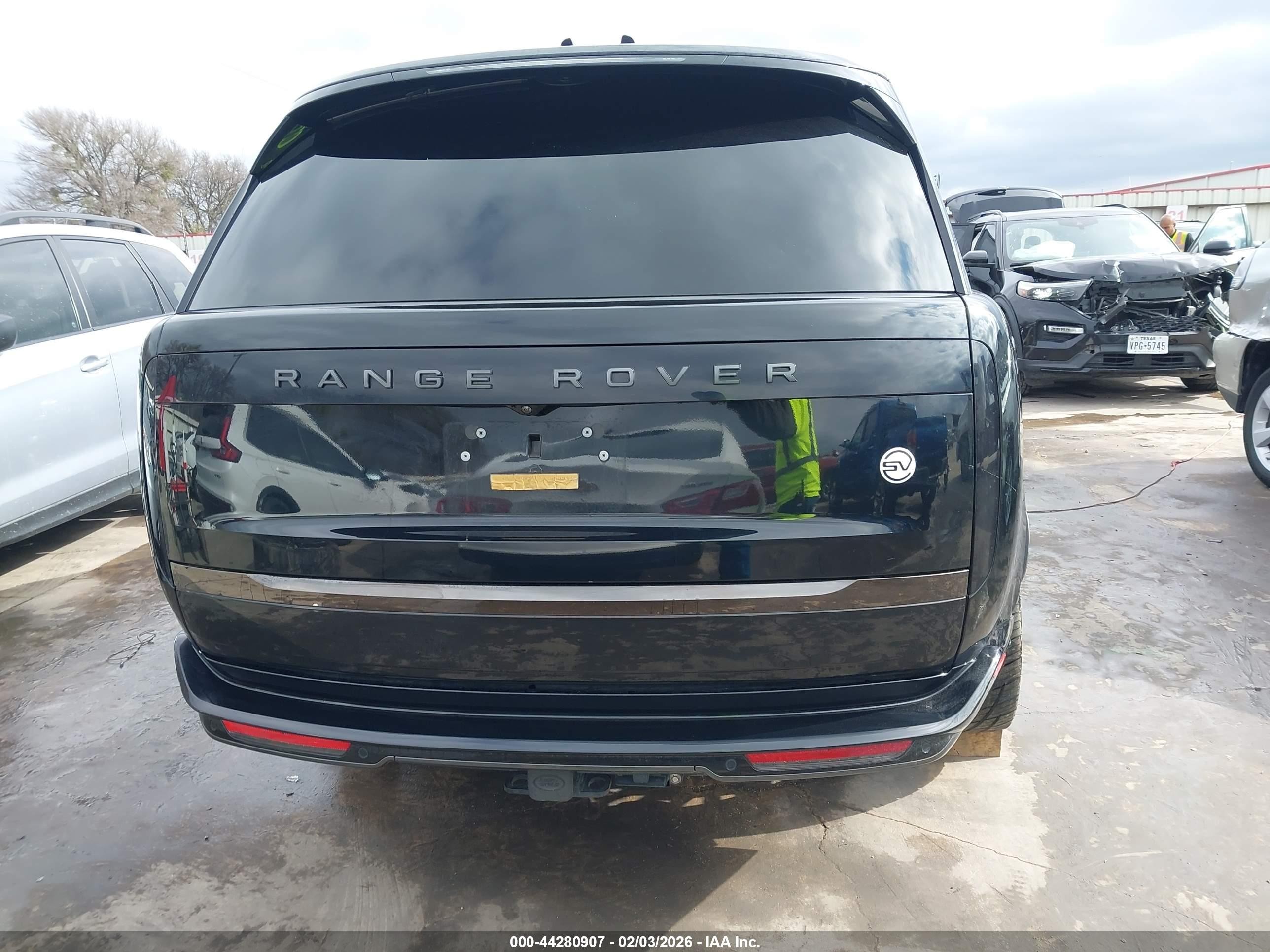 2023 Land Rover Range Rover Sv Black vin: SALKU9E70PA049896