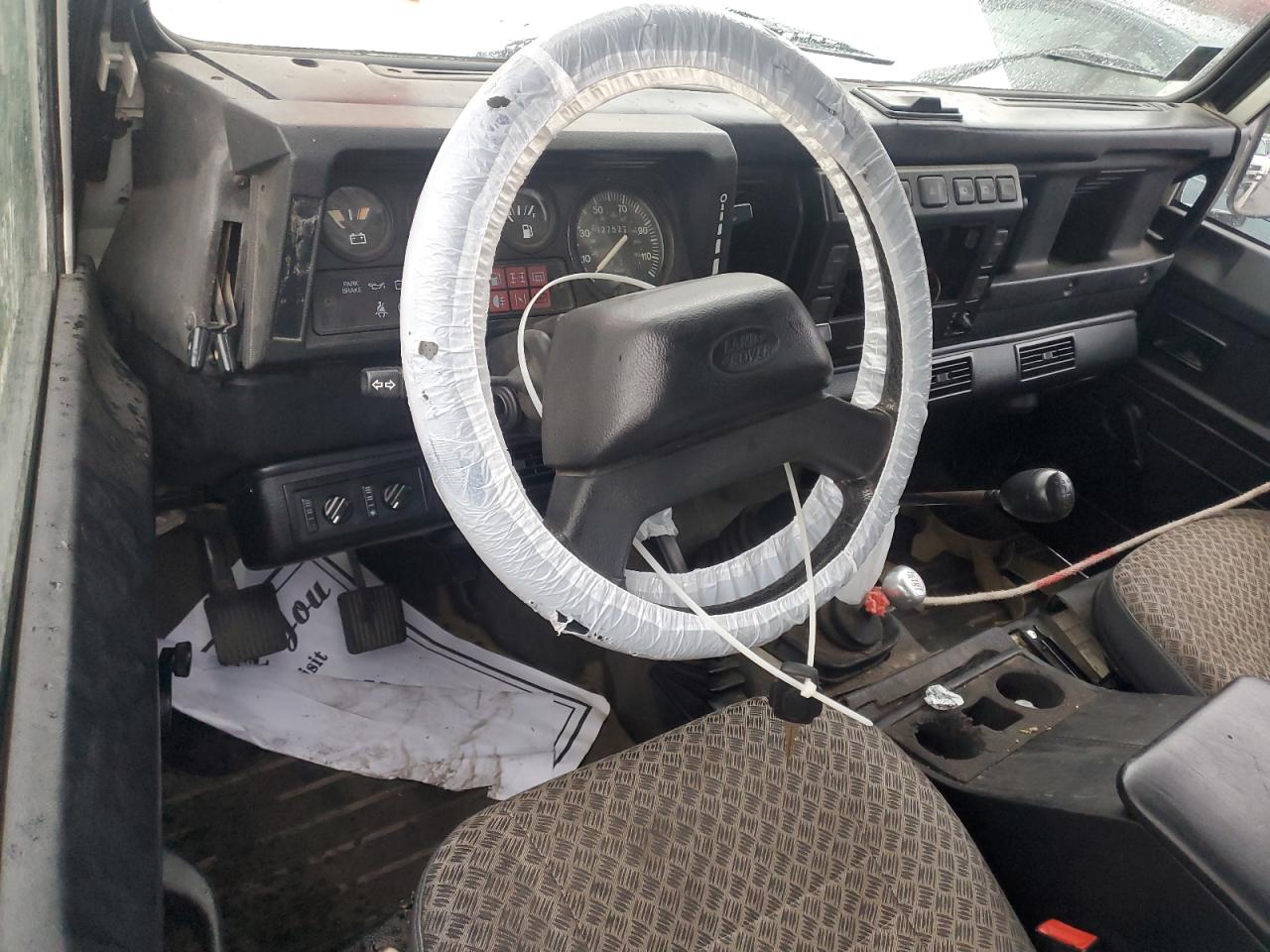 1989 Land Rover Defender 1 White vin: SALLDHMB7FA358810