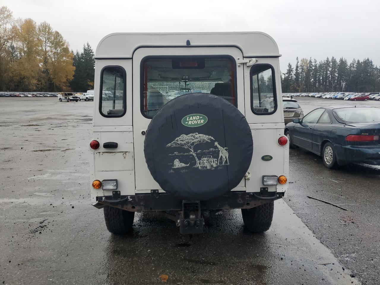 1989 Land Rover Defender 1 White vin: SALLDHMB7FA358810