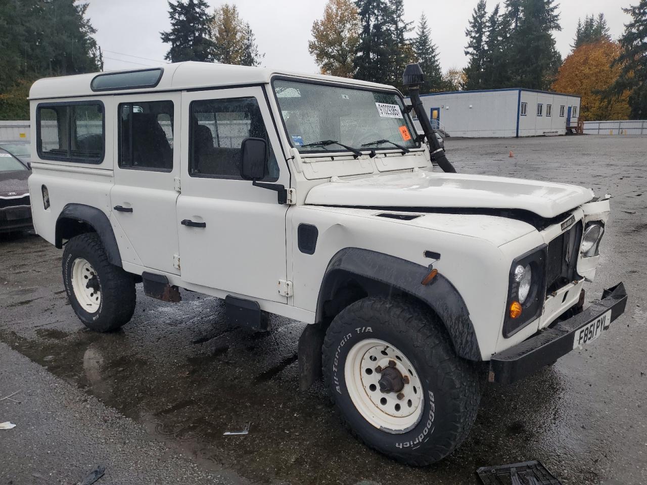 1989 Land Rover Defender 1 White vin: SALLDHMB7FA358810