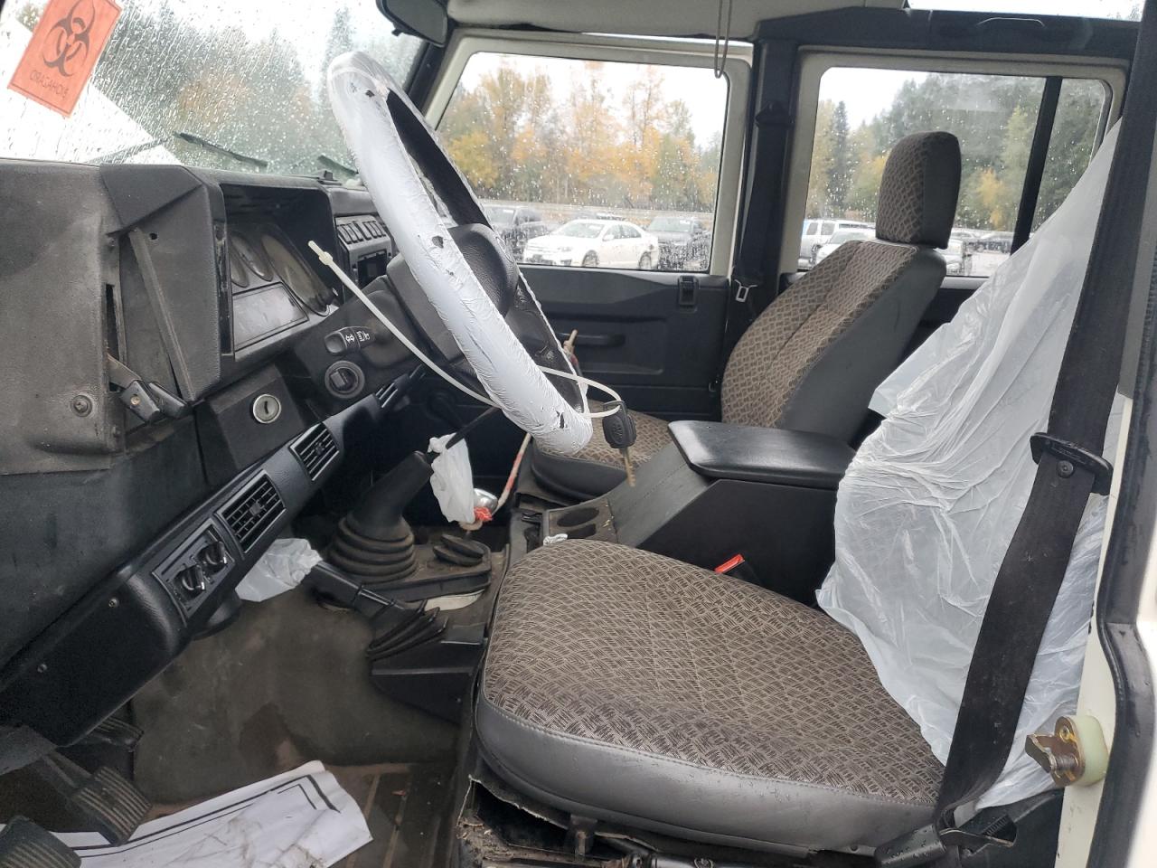 1989 Land Rover Defender 1 White vin: SALLDHMB7FA358810