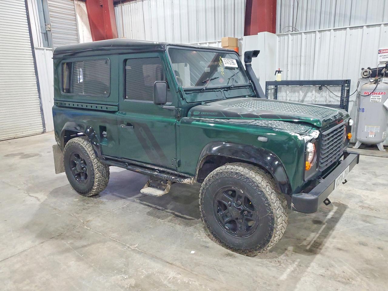1993 Land Rover Defender 90 X-dynamic Se Green vin: SALLDVAF7KA921679