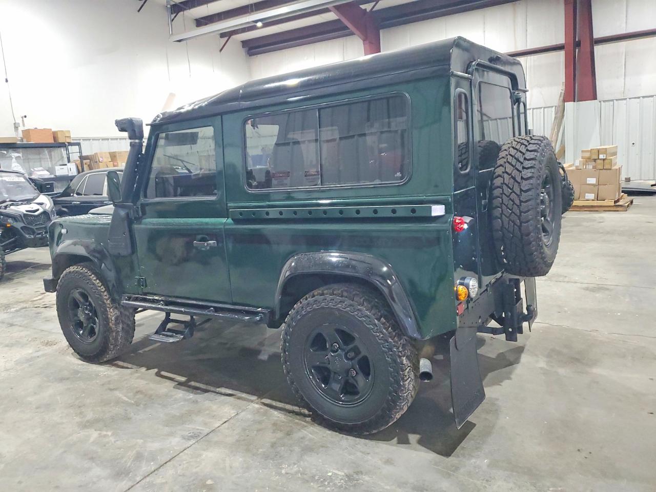 1993 Land Rover Defender 90 X-dynamic Se Green vin: SALLDVAF7KA921679