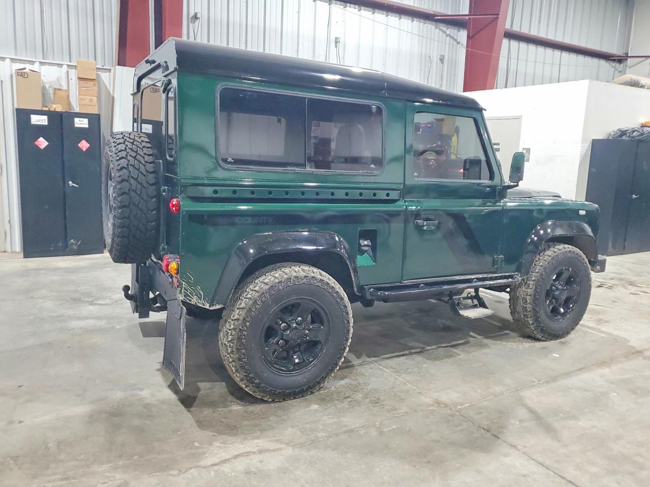 1993 Land Rover Defender 90 X-dynamic Se Green vin: SALLDVAF7KA921679