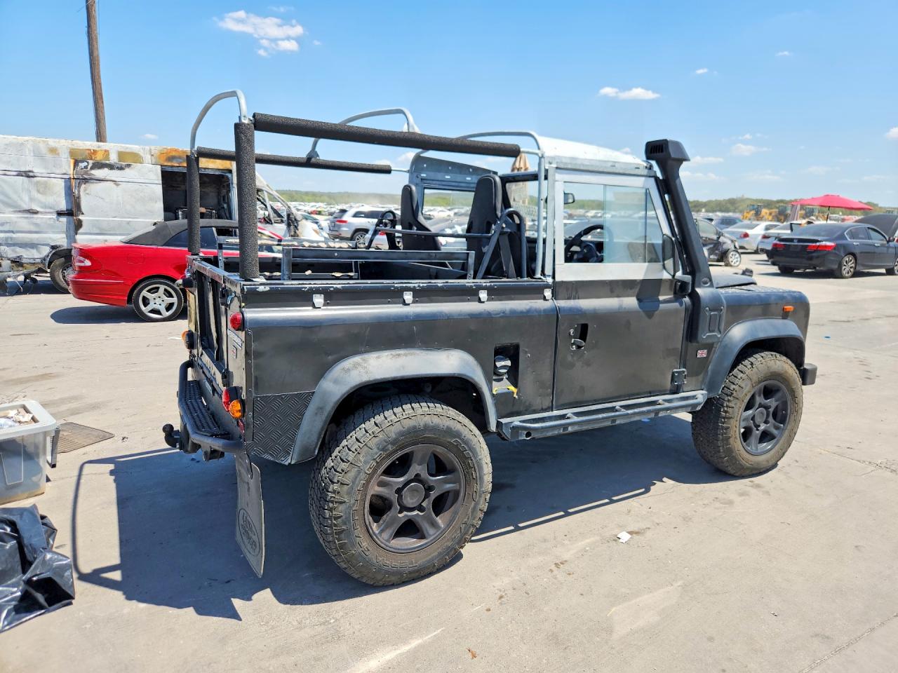 1995 Land Rover Defender 110 1st Edition Gray vin: SALLDVAF7MA956883