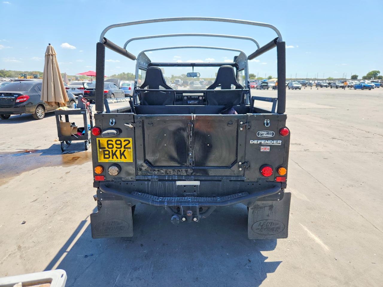 1995 Land Rover Defender 110 1st Edition Gray vin: SALLDVAF7MA956883