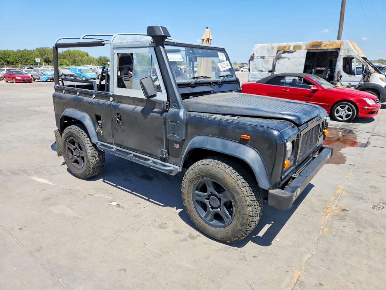 1995 Land Rover Defender 110 1st Edition Gray vin: SALLDVAF7MA956883