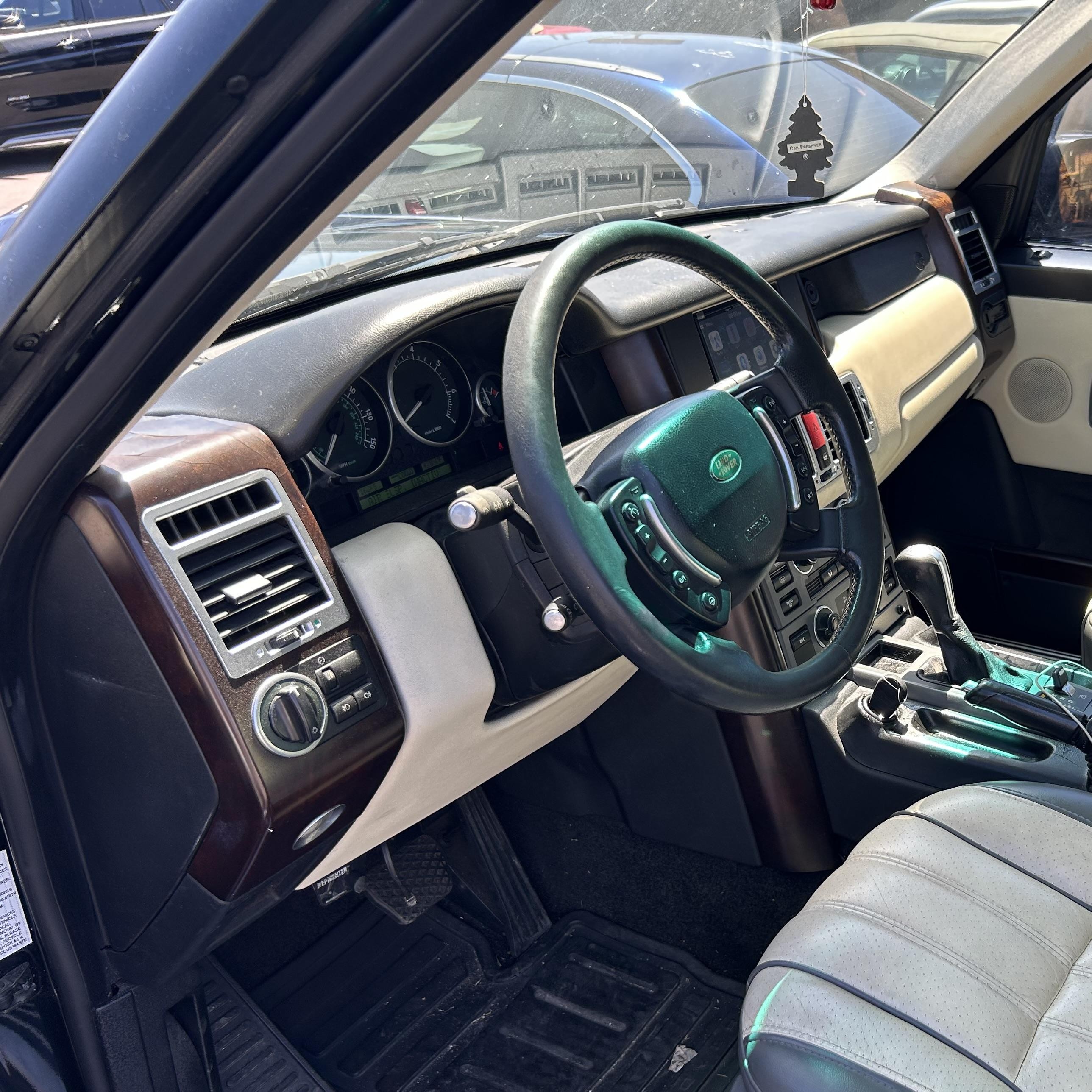2003 Land Rover Range Rover Hse Black vin: SALMB11453A111699