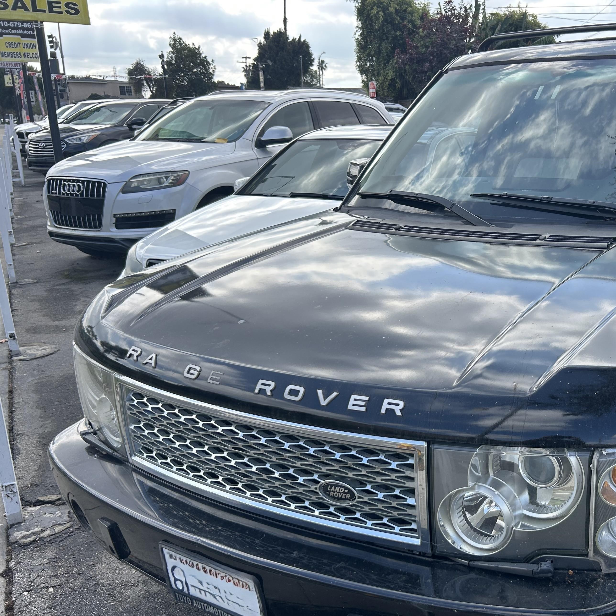 2003 Land Rover Range Rover Hse Black vin: SALMB11453A111699