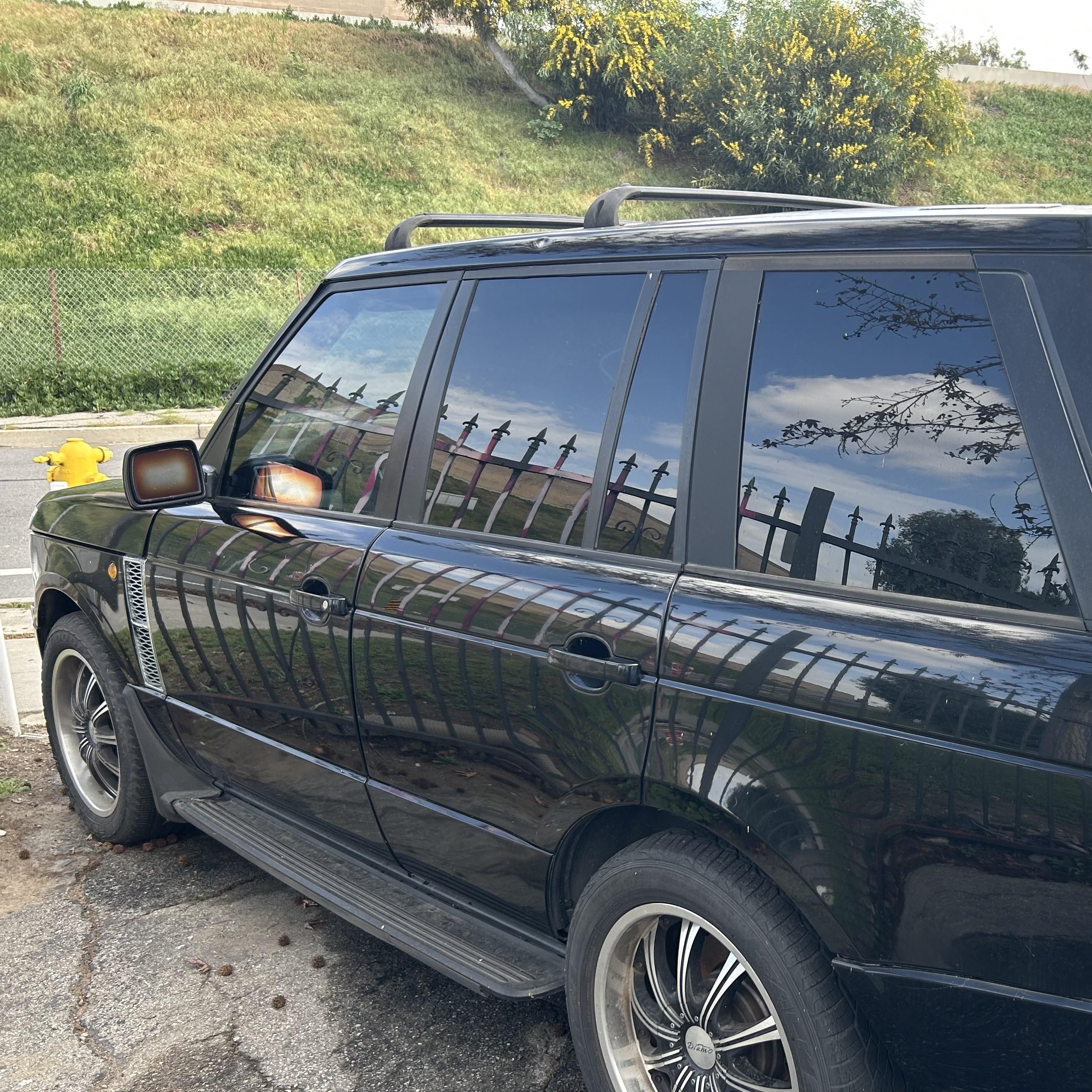 2003 Land Rover Range Rover Hse Black vin: SALMB11453A111699