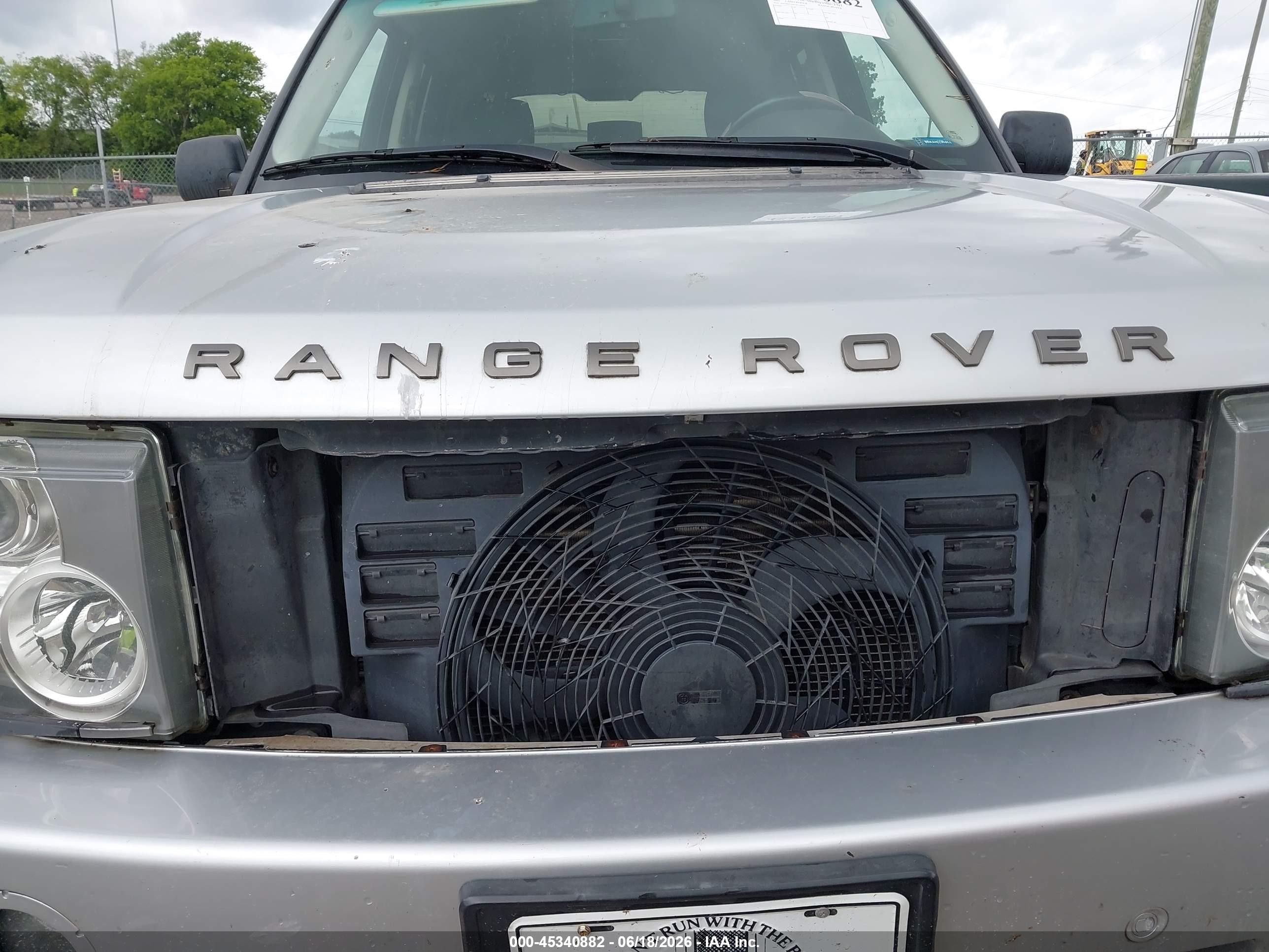 2003 Land Rover Range Rover Hse Серебряный vin: SALMB11463A110495
