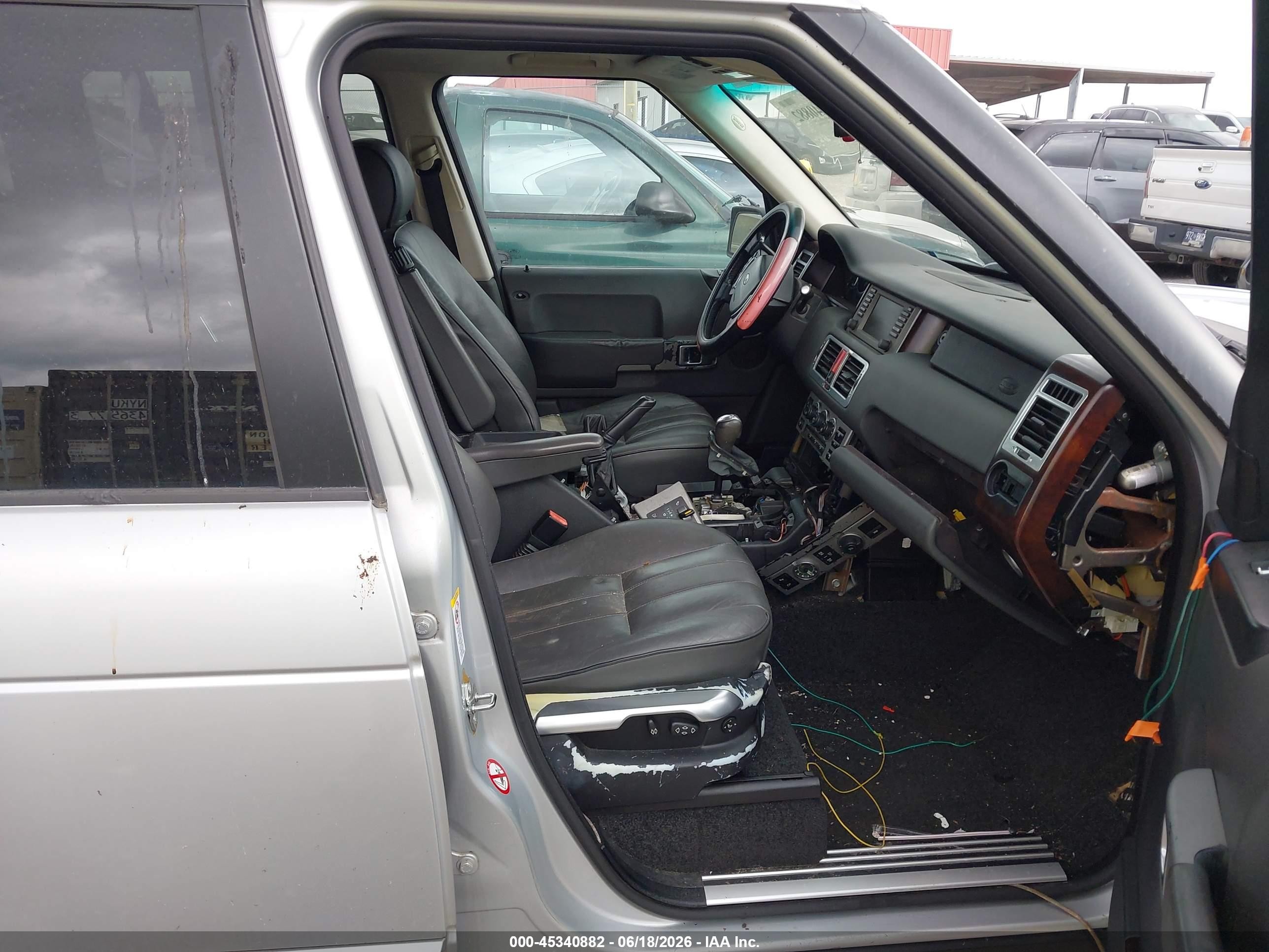 2003 Land Rover Range Rover Hse Серебряный vin: SALMB11463A110495