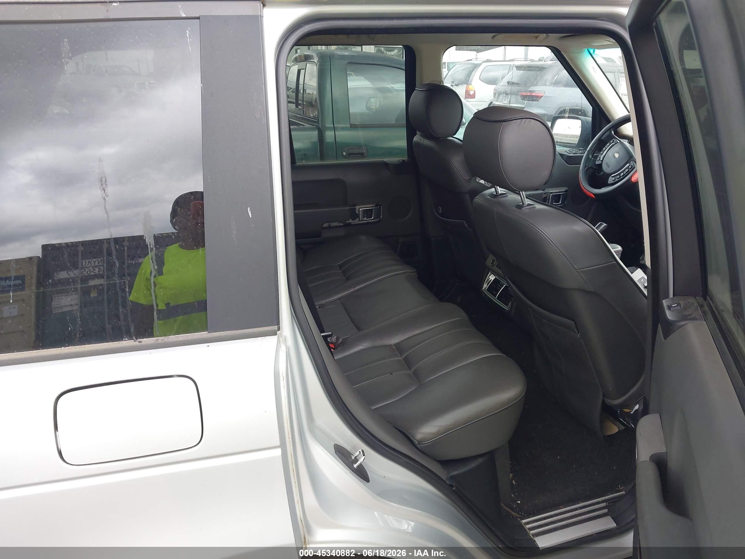 2003 Land Rover Range Rover Hse Серебряный vin: SALMB11463A110495